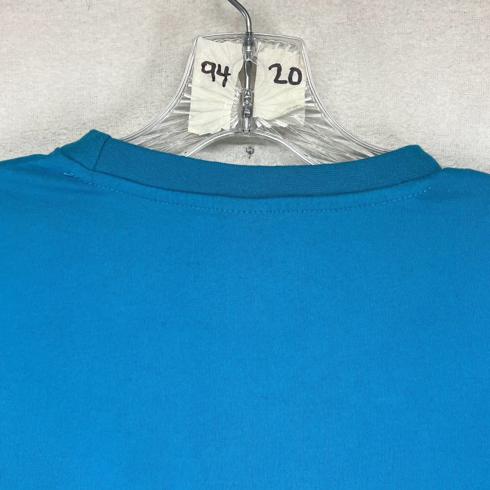 Vintage Mc Donalds Shirt Adult M Blue Graphic Short Sleeve French Fries Logo Slim Fit Men Size US M / EU 48-50 / 2 - 6 Thumbnail