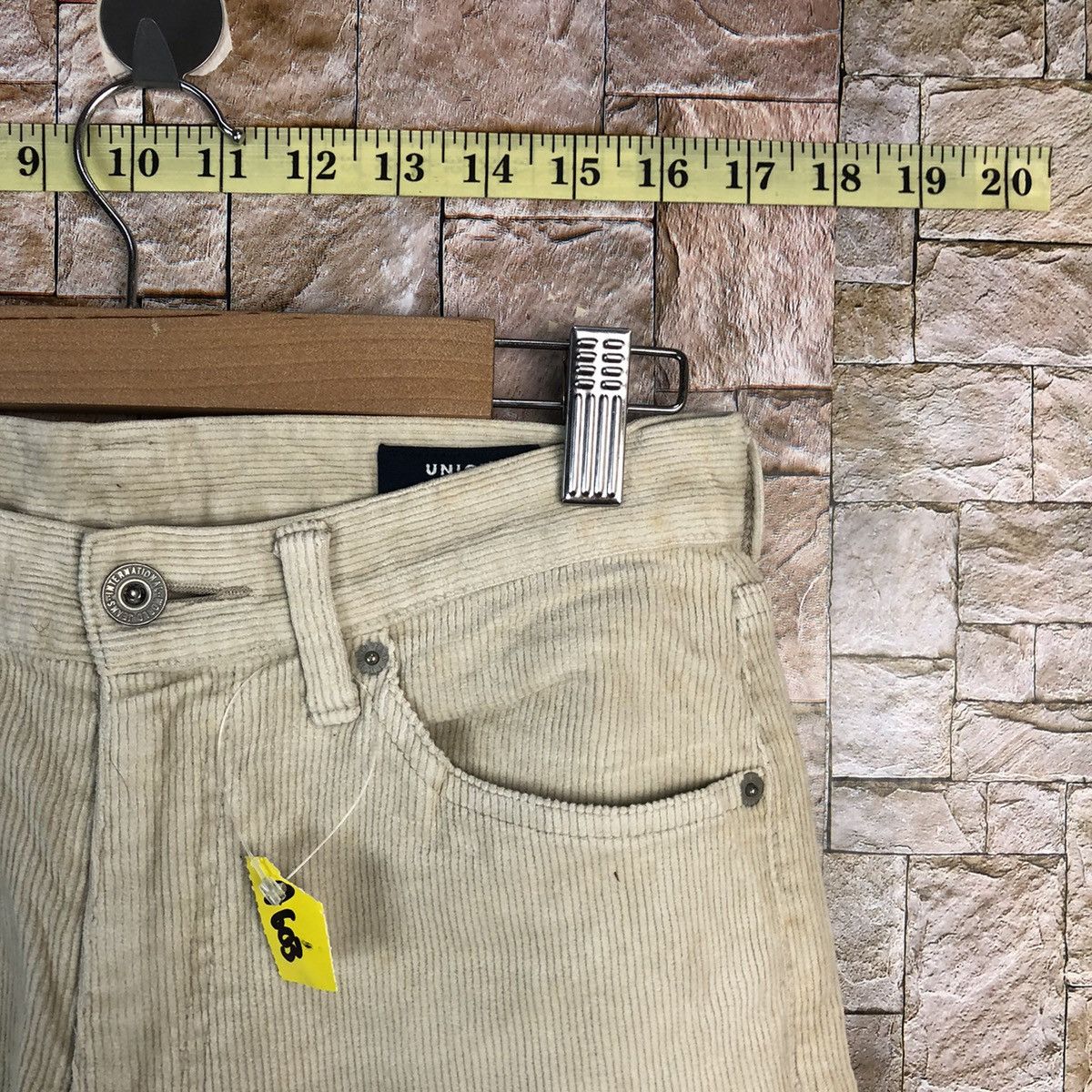 Uniqlo Uniqlo vintage White corduroy Pants #A603 Size 25" / US 0 / IT 36 - 9 Thumbnail
