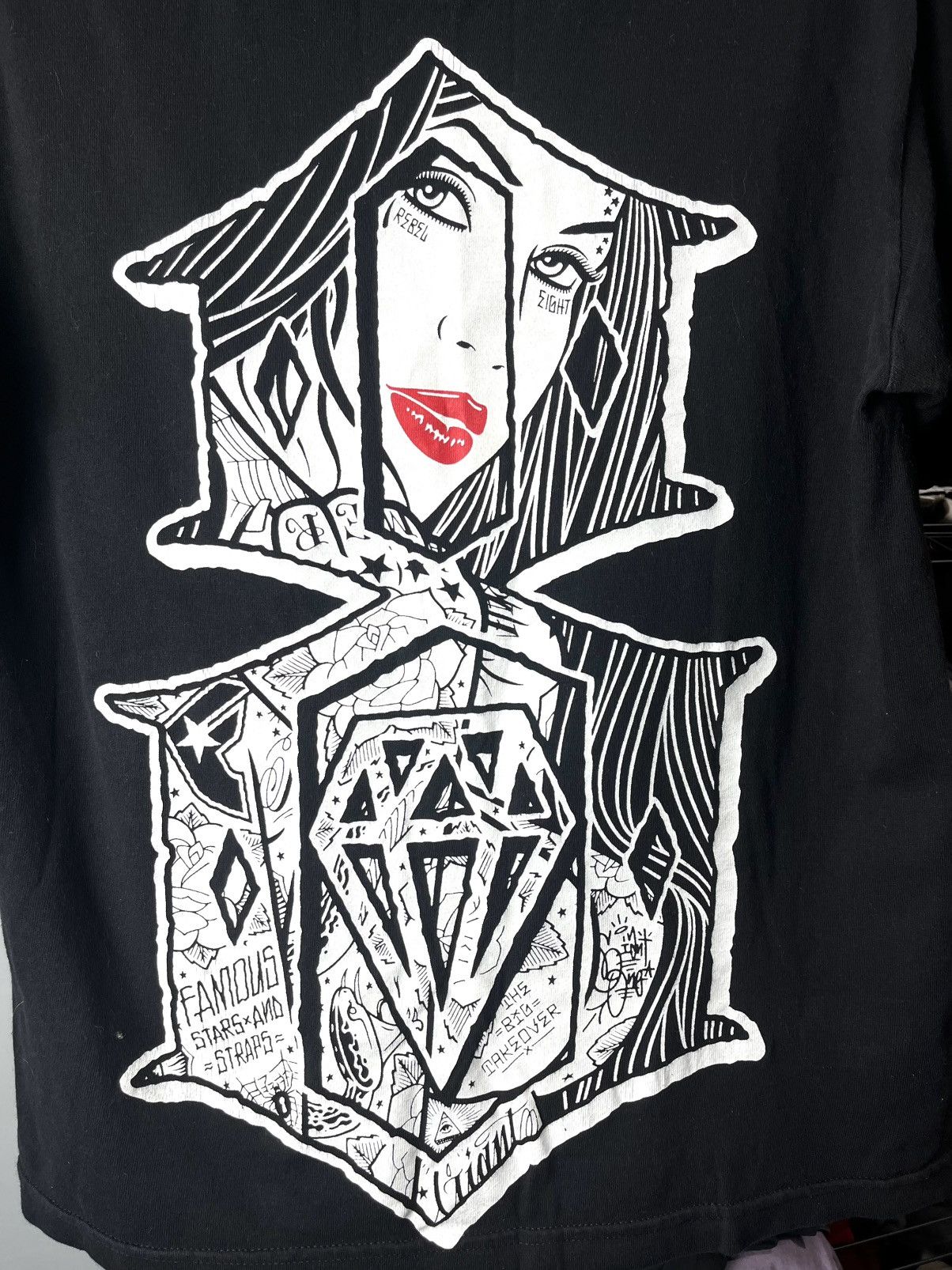 Famous Stars And Straps Vintage FSAS Famous Stars And Straps x Rebel 8 T Shirt Size US M / EU 48-50 / 2 - 2 Thumbnail