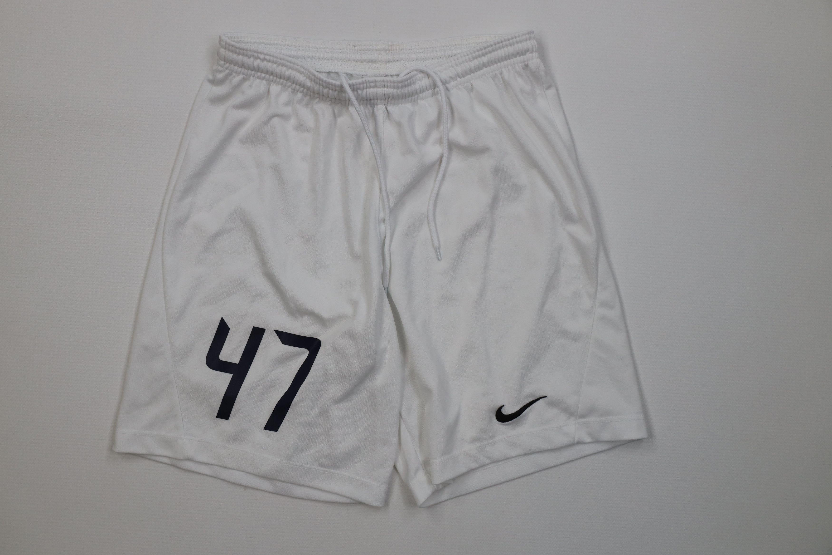 Nike Vintage Y2K Nike Running Jogging Soccer Shorts White #47 Size US 30 / EU 46 - 1 Thumbnail