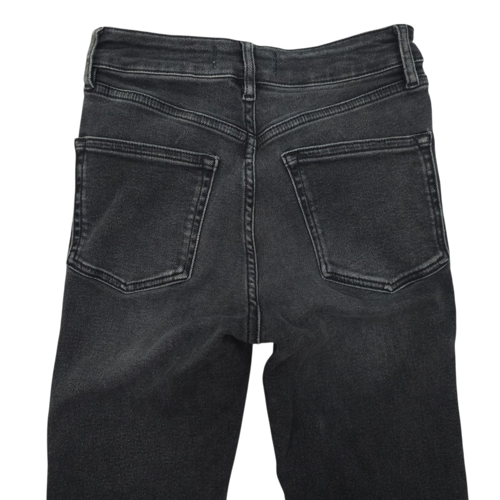 Free People We The Free People Jeans 26 High Rise Skinny Raw Hem Washed Size 24" / US 00 / IT 34 - 12 Thumbnail