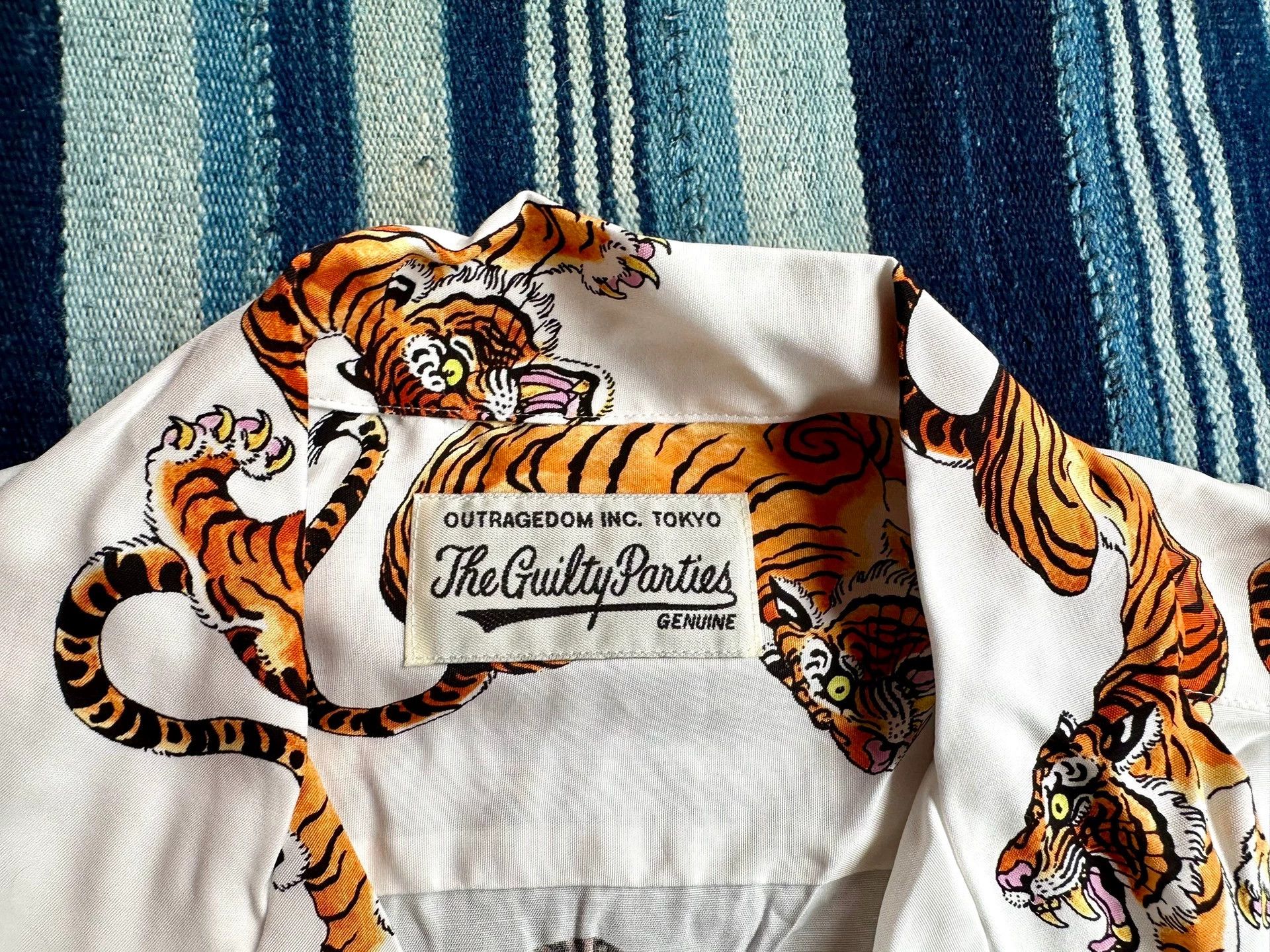 Wacko Maria WACKO MARIA x Tim Lehi Tiger Cuban Collar Hawaiian SS Shirt Size US L / EU 52-54 / 3 - 4 Thumbnail