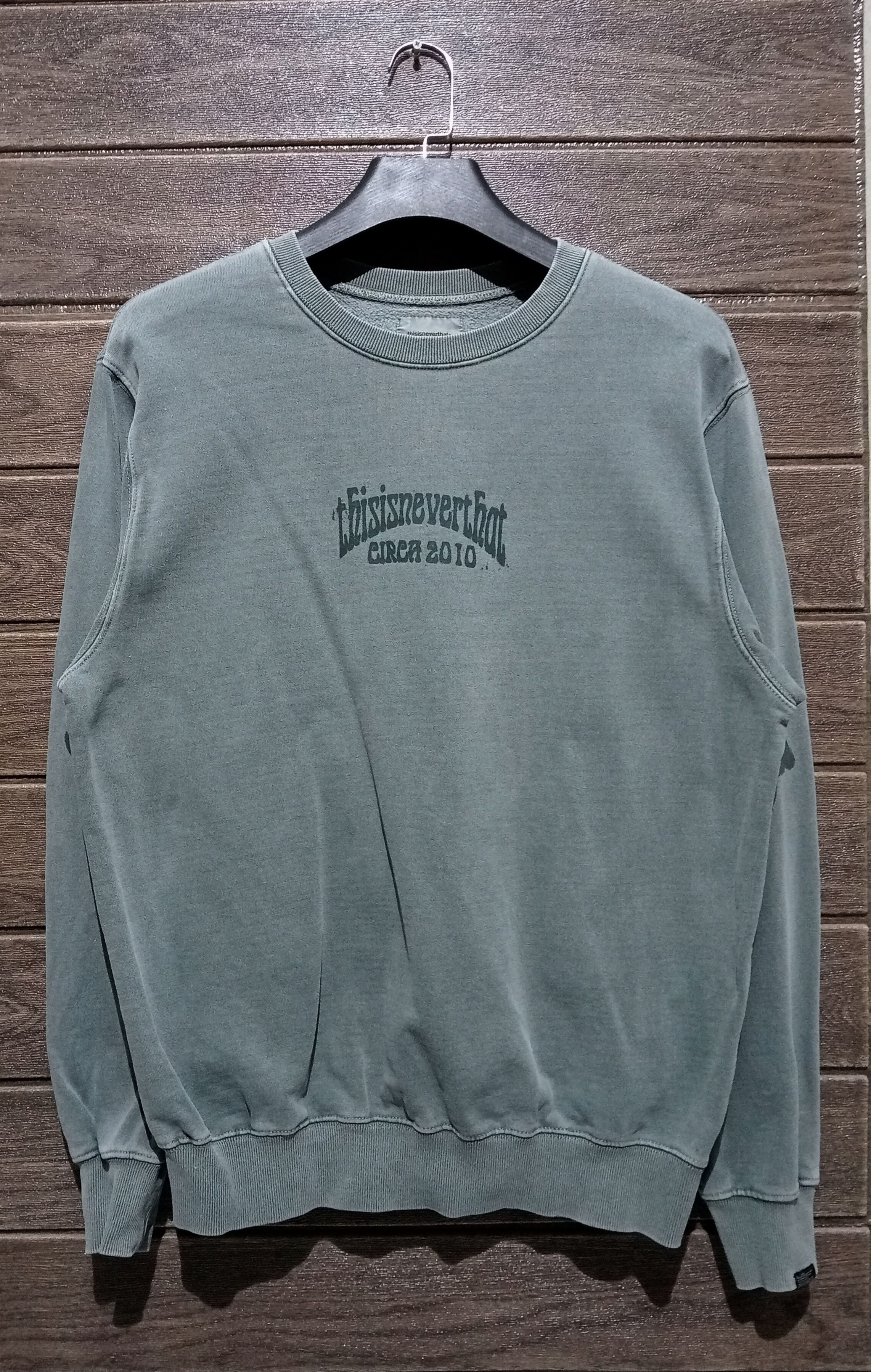 Vintage thisisneverthat® Crewneck Sweatshirt Very Rare
