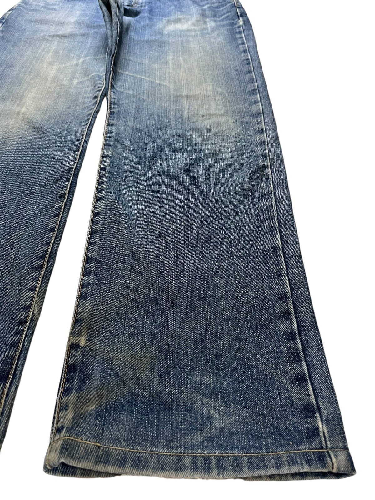 Edwin Vintage Japanese Edwin Blue Wash Western Style Baggy Jeans Size US 36 / EU 52 - 7 Thumbnail