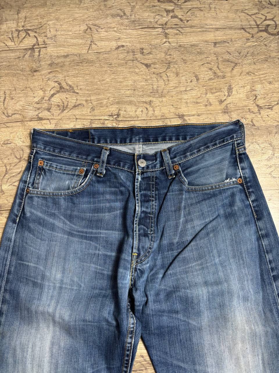 Levi's Vintage Levi's Crazy Bootcut y2K Flared Distressed Jeans Size US 32 / EU 48 - 4 Thumbnail