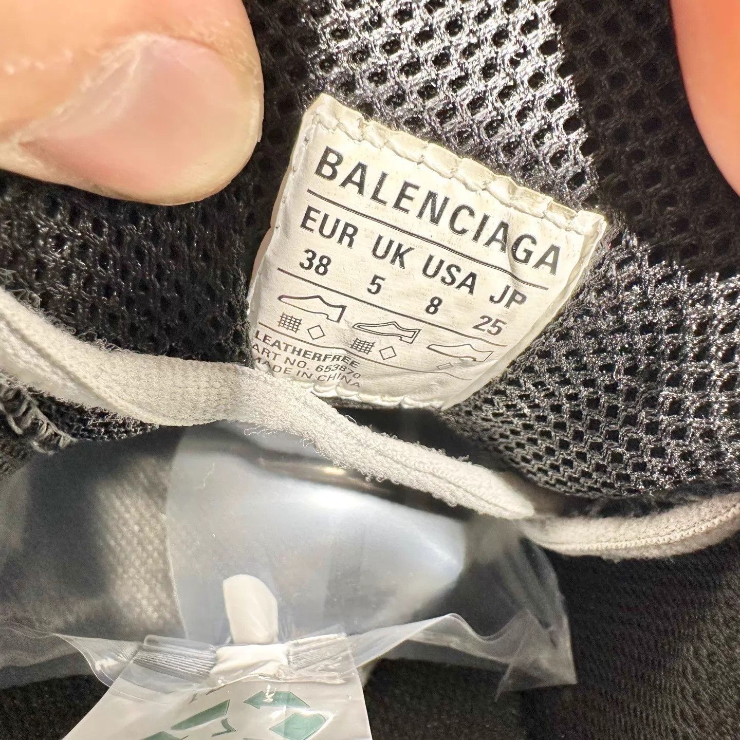 Balenciaga Balenciaga Spring Sneakers Wolf Grey EU38 Worn 1x X6494 Size US 7.5 / IT 37.5 - 6 Thumbnail