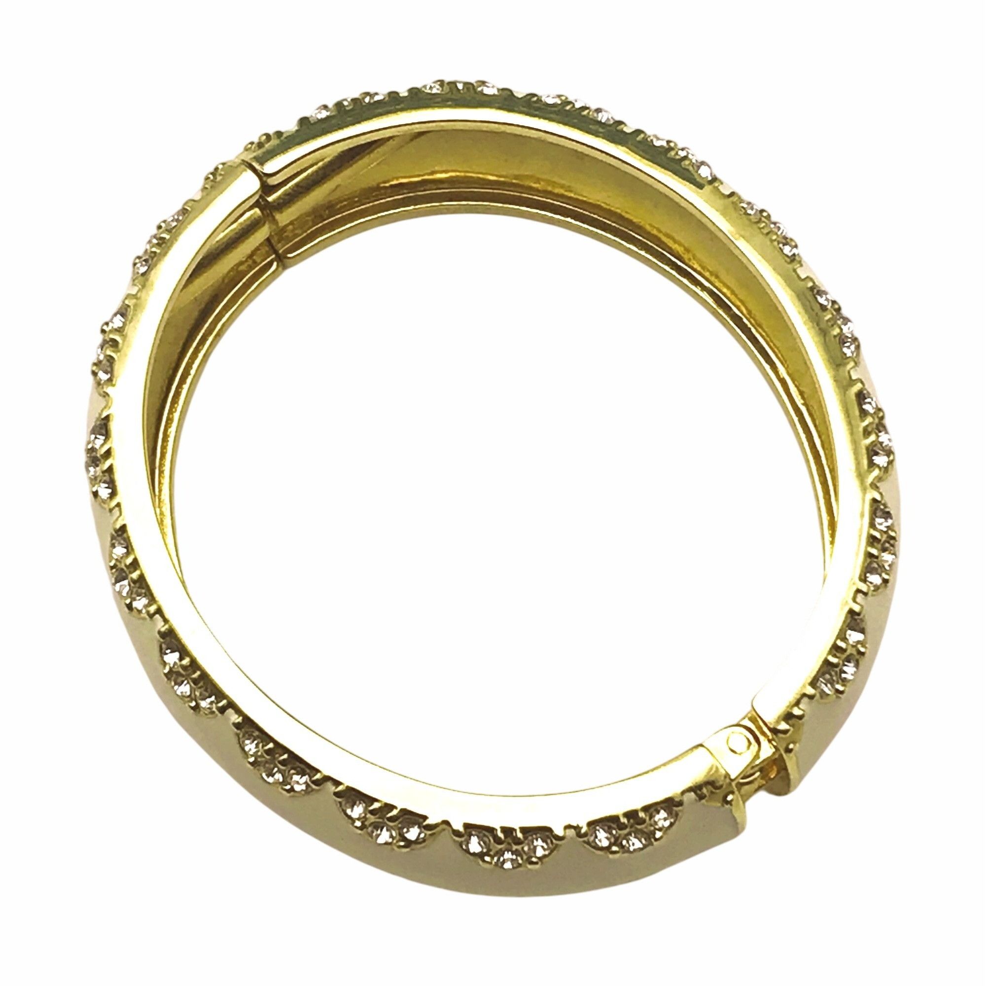 Other New Stella and Dot Cream Enamel Rhinestone Bracelet "Sloane" Size ONE SIZE - 4 Thumbnail