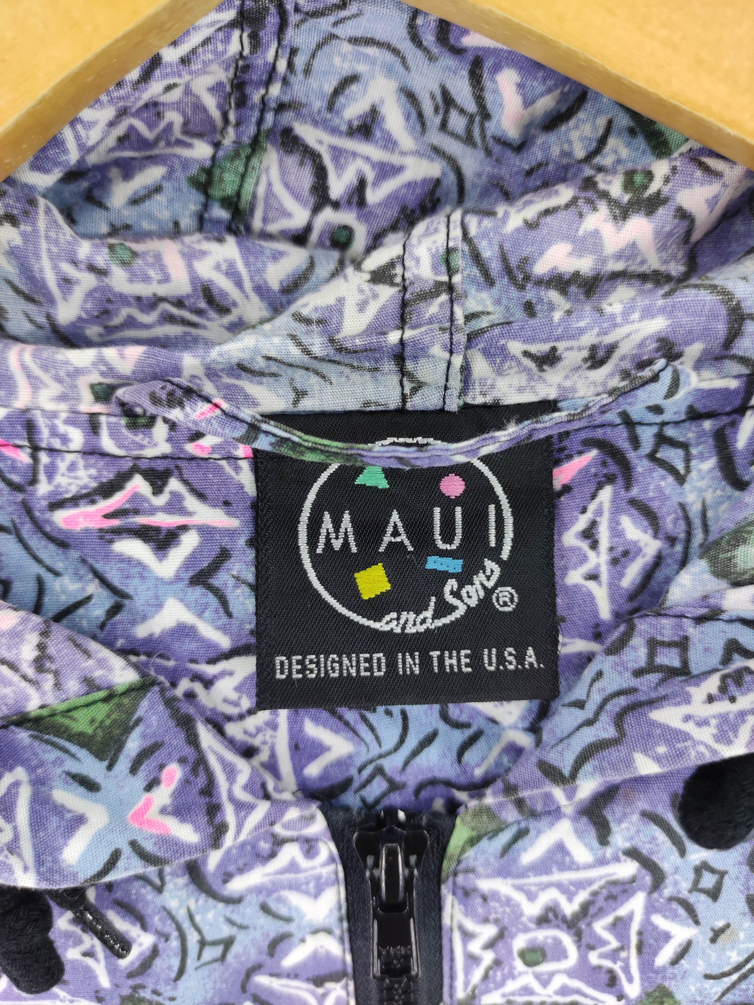 Maui and Sons Vintage Maui And Sons Jacket Zipper Hoodie Size US M / EU 48-50 / 2 - 2 Thumbnail