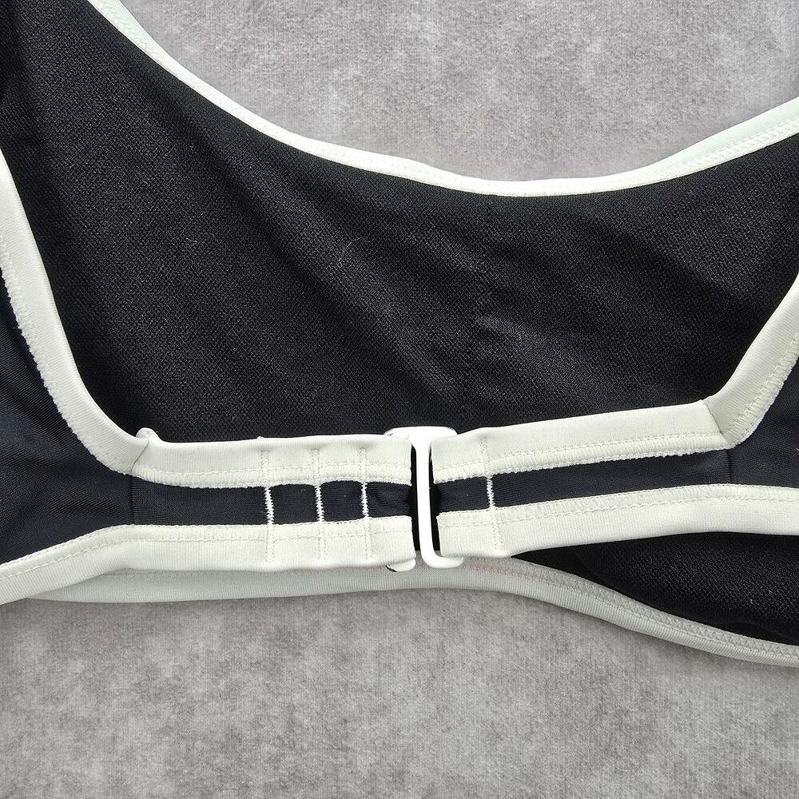 Other Xhilaration Black White Hook Bikini Top Swimwear Medium Size M / US 6-8 / IT 42-44 - 6 Thumbnail