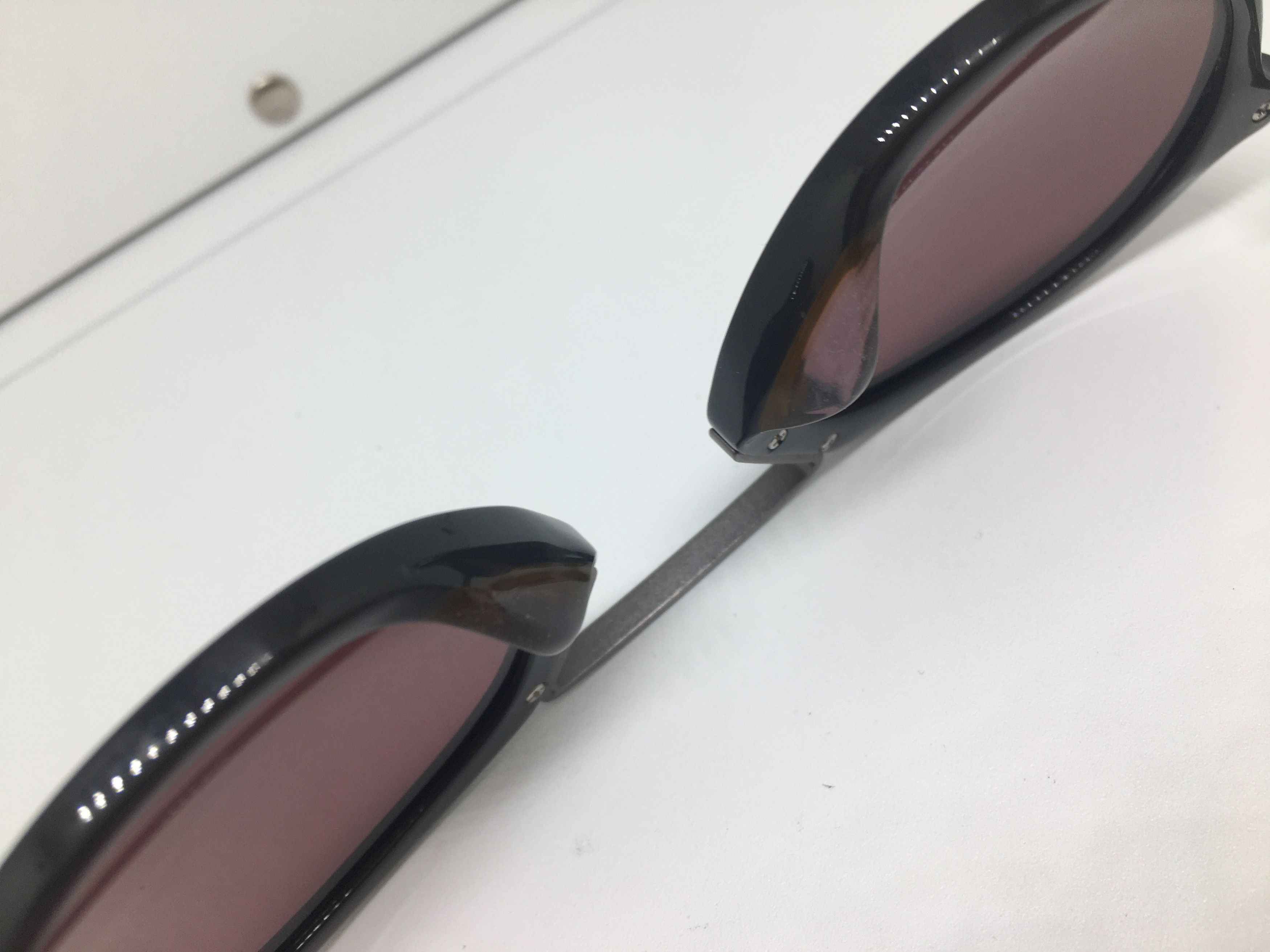 Yohji Yamamoto Yohji Yamamoto YY5009 Round Sunglasses Frame Size ONE SIZE - 5 Thumbnail