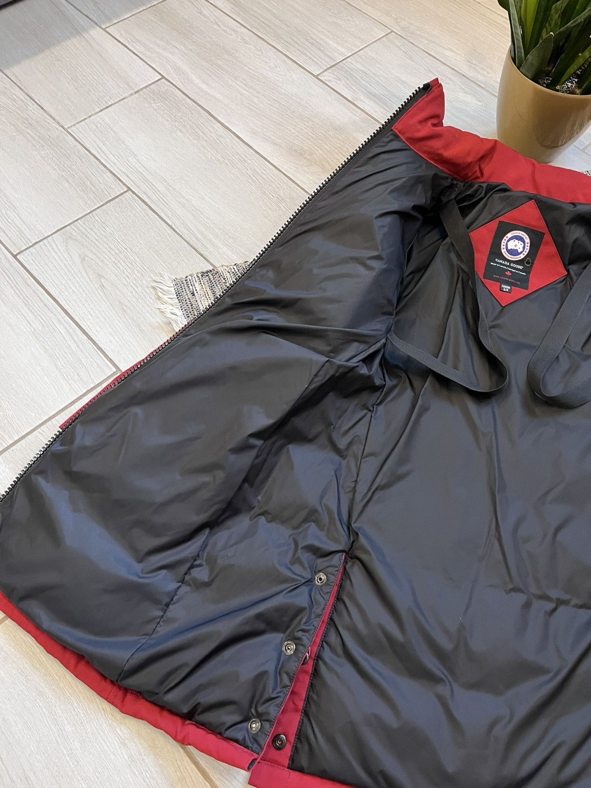Canada Goose × Vintage Canada Goose Parka Down jacket Red Outdoor Puffer Heatherton Size S / US 4 / IT 40 - 25 Thumbnail