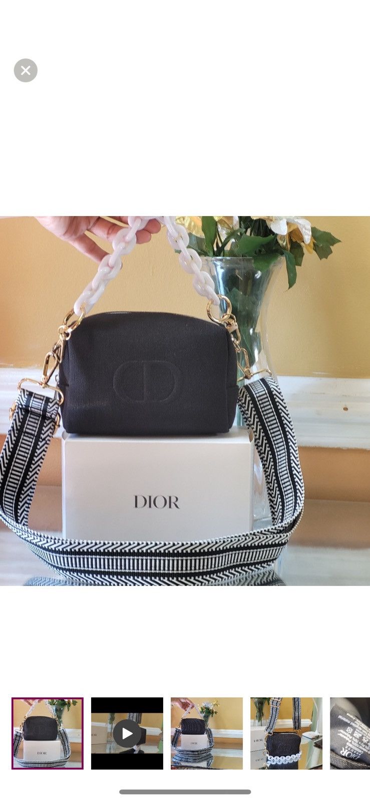 Dior Beaute Crossbody popular Bag