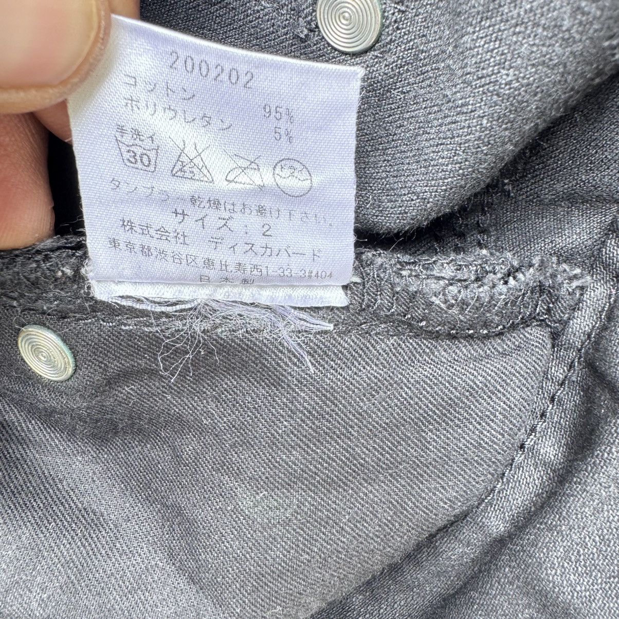 DISCOVERED Discovered Black Denim Skinny Jeans Honeycomb Size US 30 / EU 46 - 19 Thumbnail