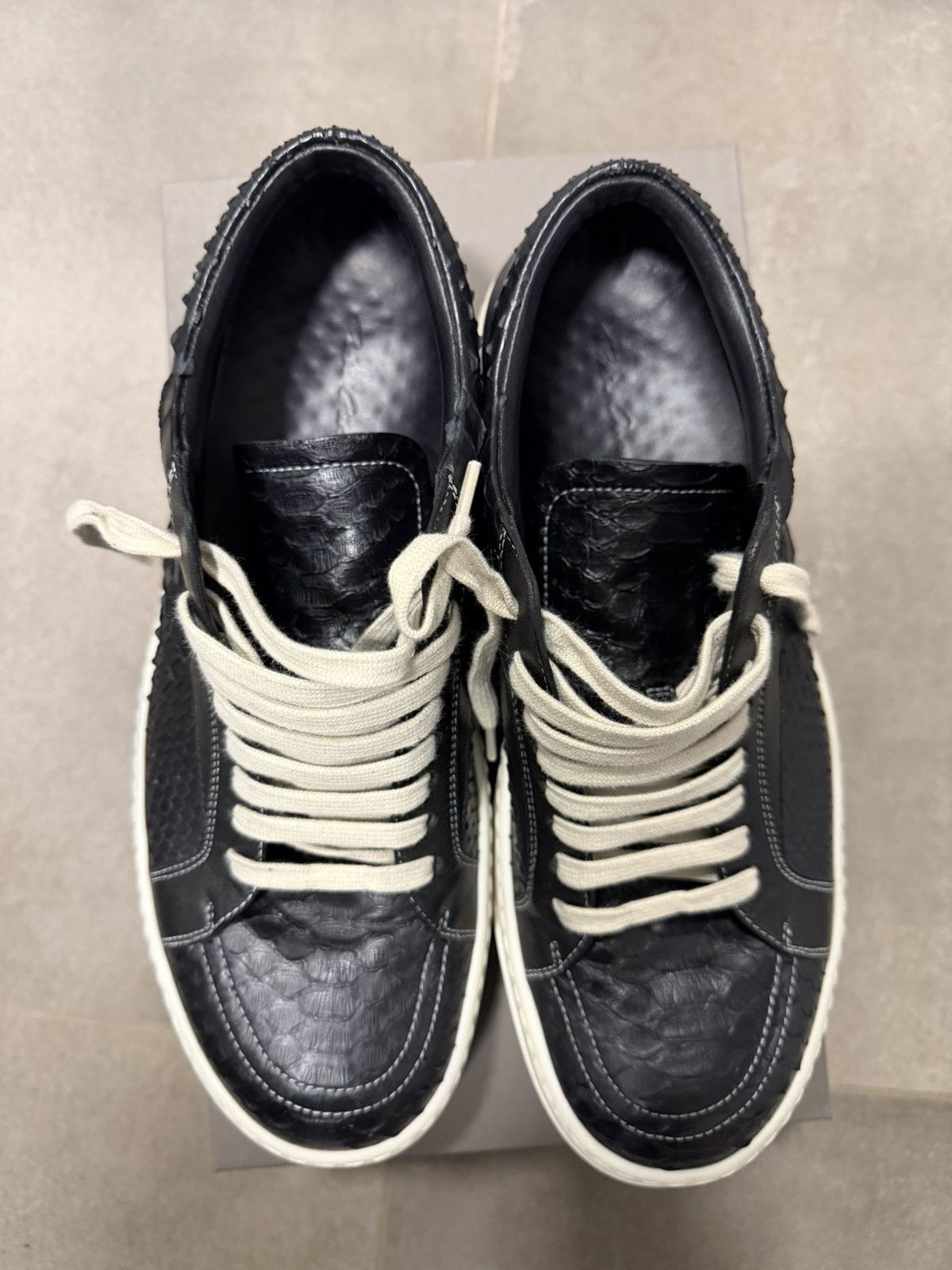 Rick Owens Rick Owens Vintage Sneaks Python Size US 9.5 / EU 42-43 - 3 Thumbnail