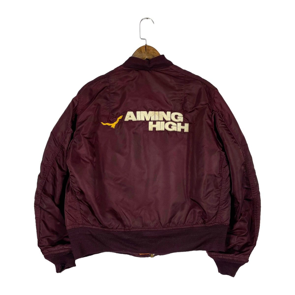 Alpha Industries × Vintage Vintage Alpha Industries Aiming High Reversible Jacket Size US M / EU 48-50 / 2 - 2 Thumbnail