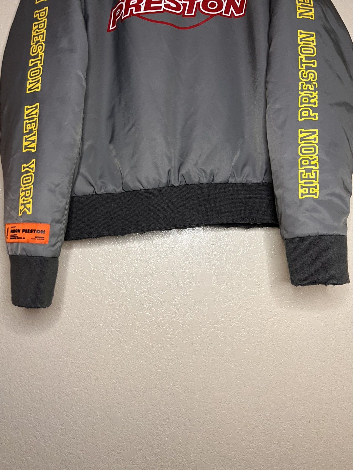 Heron Preston Heron Preston HP Sponsor Nylon Varsity Jacket Size Large Size US L / EU 52-54 / 3 - 7 Thumbnail
