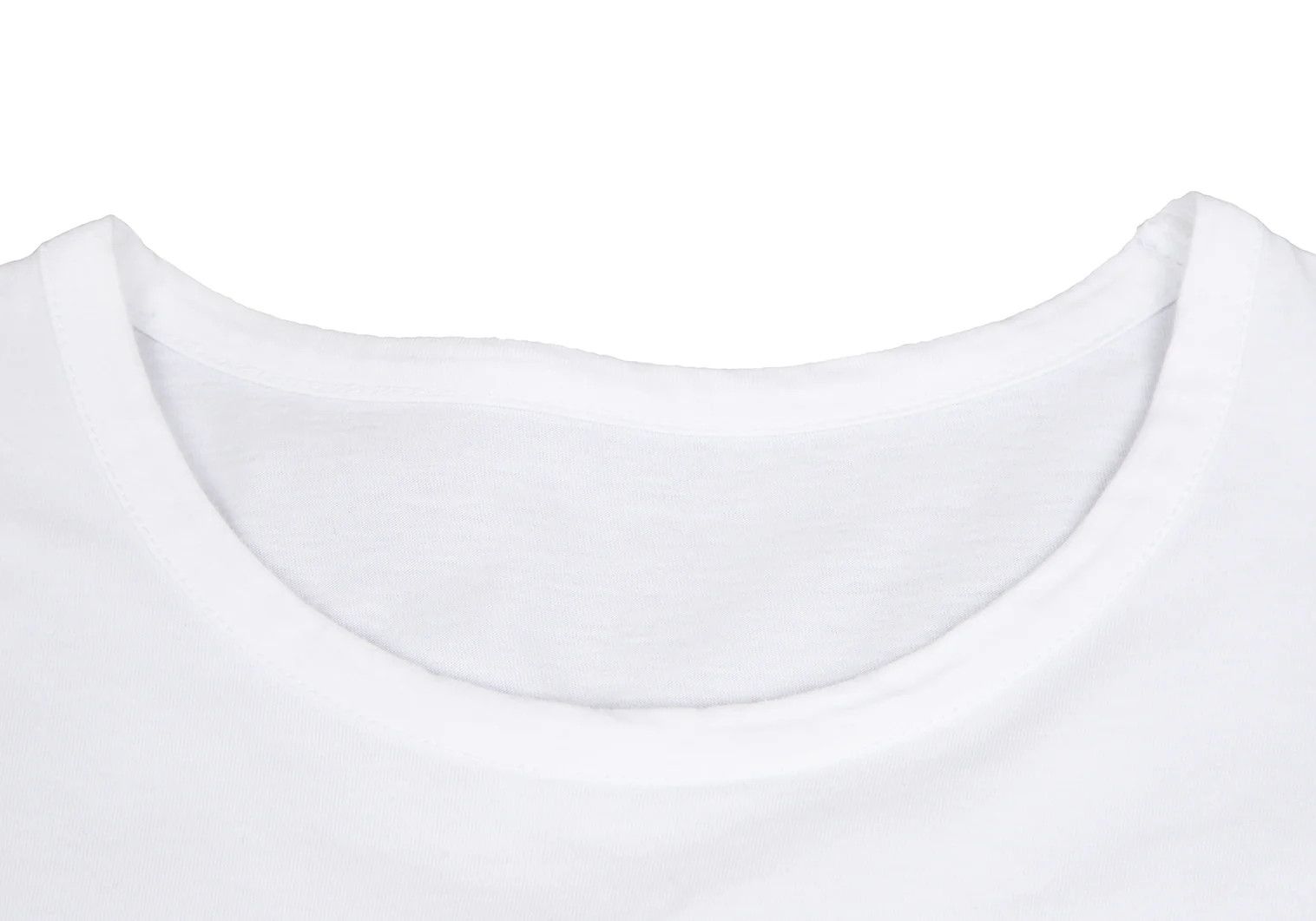 Yohji Yamamoto Cotton Jersey Round Cut T-Shirt in White Size US S / EU 44-46 / 1 - 5 Thumbnail