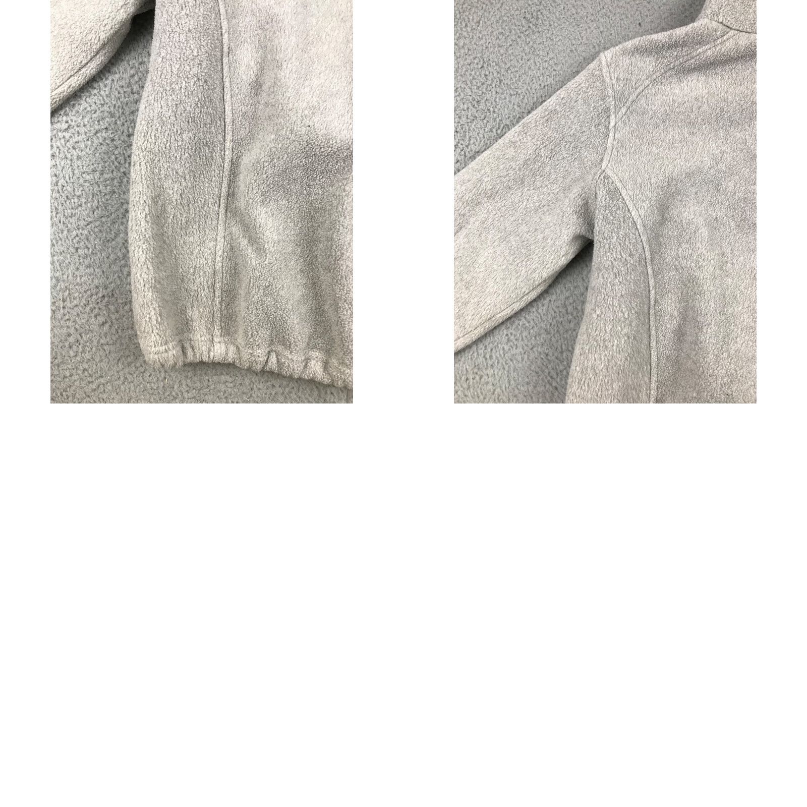 The North Face The North Face Jacket Women's L Gray Full Zip High Neck Fleece Pockets Logo Jacket Womens L Gray Logo Size L / US 10 / IT 46 - 10 Thumbnail