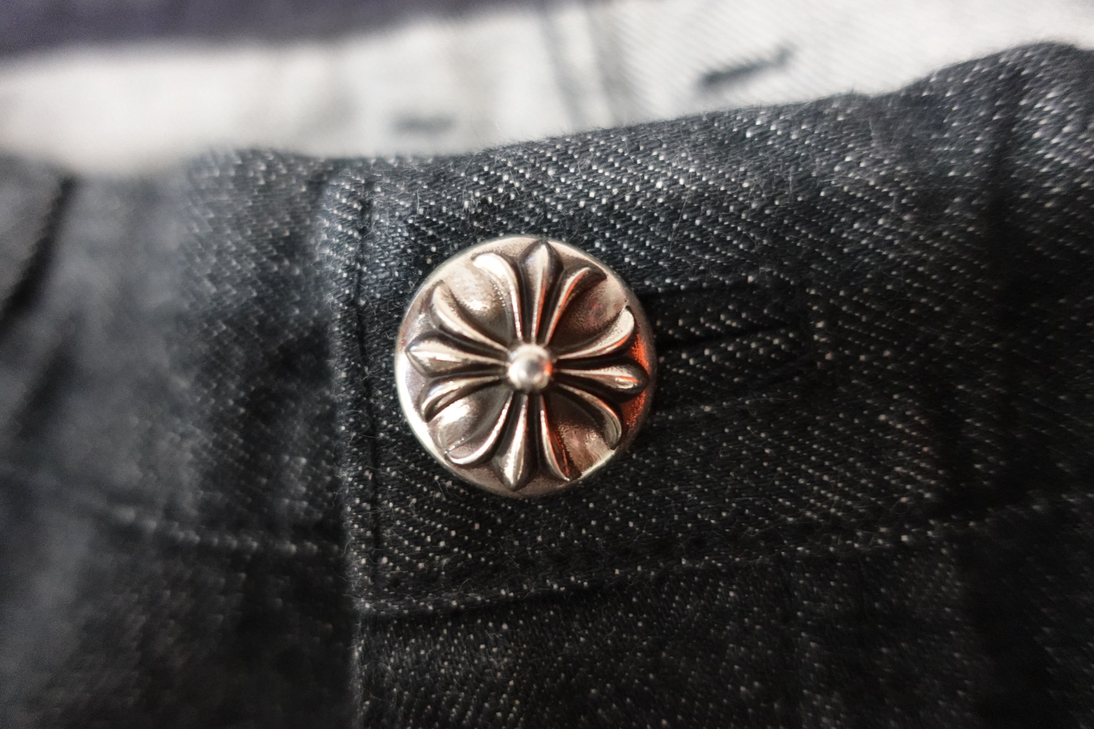 Chrome Hearts Chrome Hearts Star Patch Denim in Black Size US 34 / EU 50 - 9 Thumbnail