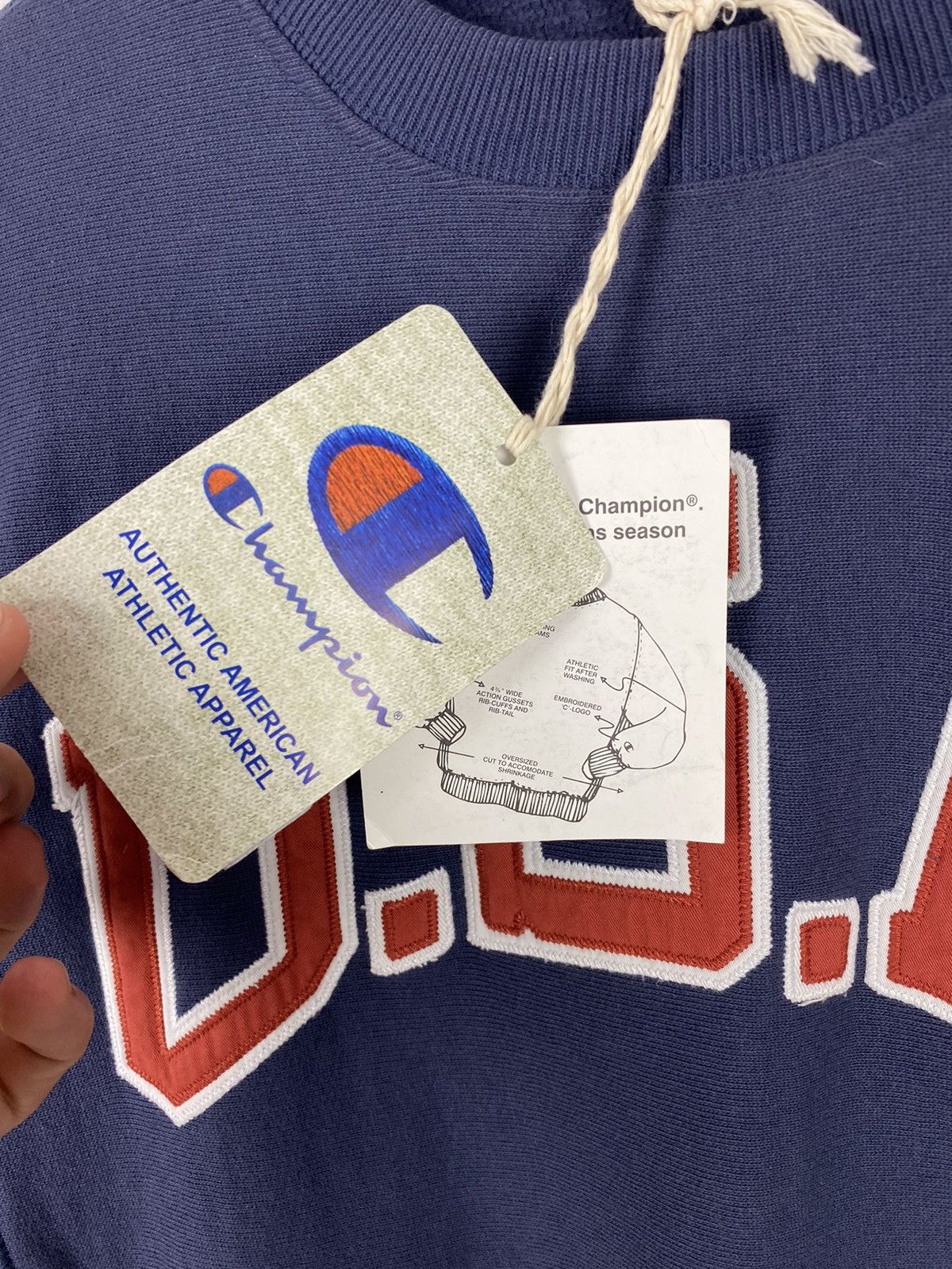 Champion × USA Olympics New! Champion U.S.A Reverse Weave Sweatshirt Size US S / EU 44-46 / 1 - 6 Thumbnail