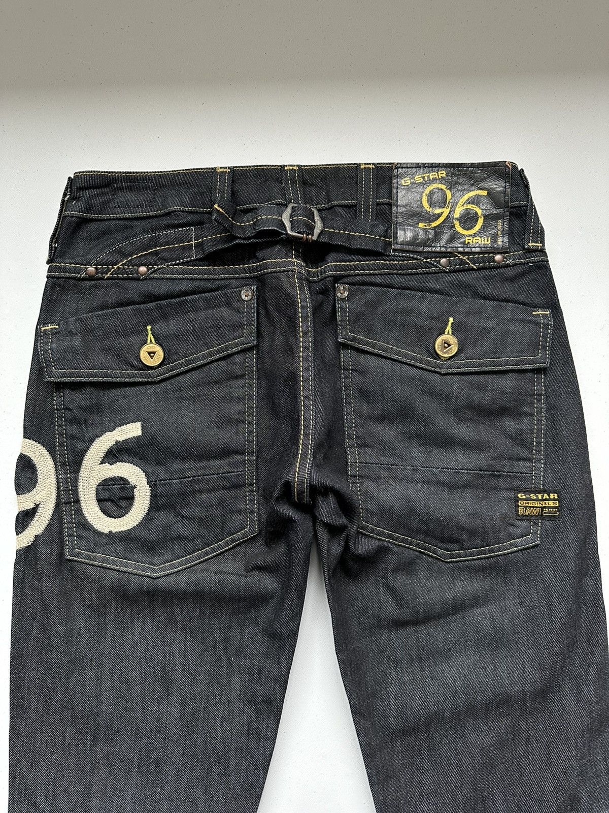 G-Star G star Raw Denim Jeans 96 Avant Garde Size US 27 - 6 Thumbnail