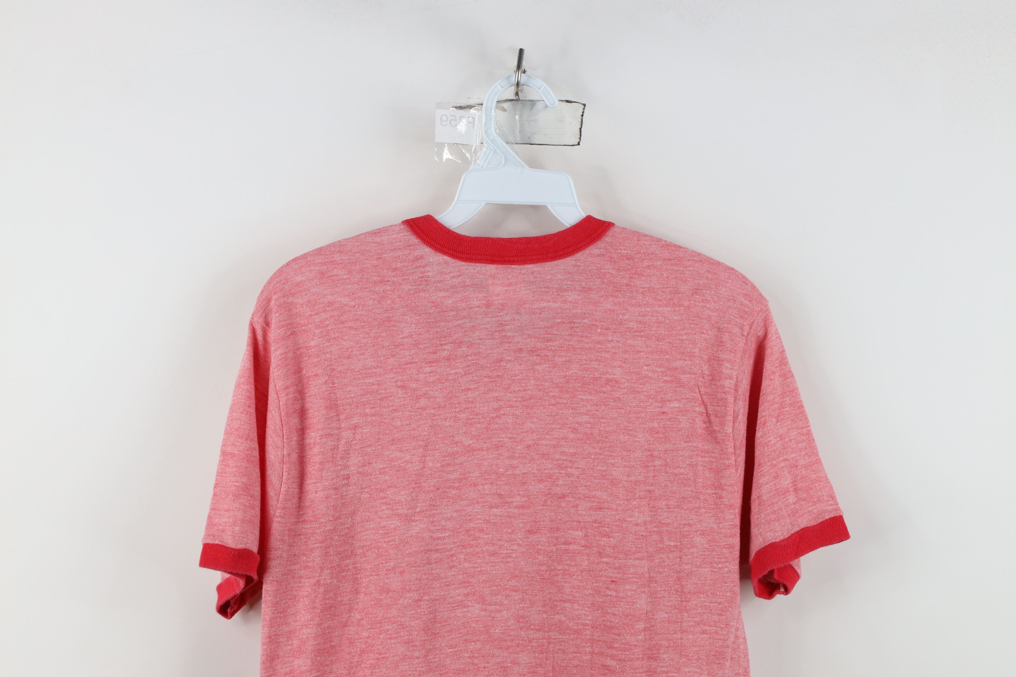 Vintage Vintage 70s 10k Road Race Running Triblend Ringer T-Shirt US Size US L / EU 52-54 / 3 - 13 Thumbnail