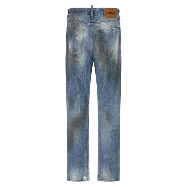 Dsquared2 DSQUARED2 Blue Twisted Jeans New & Authentic (Men's size:US Size US 38 / EU 54 - 2 Thumbnail