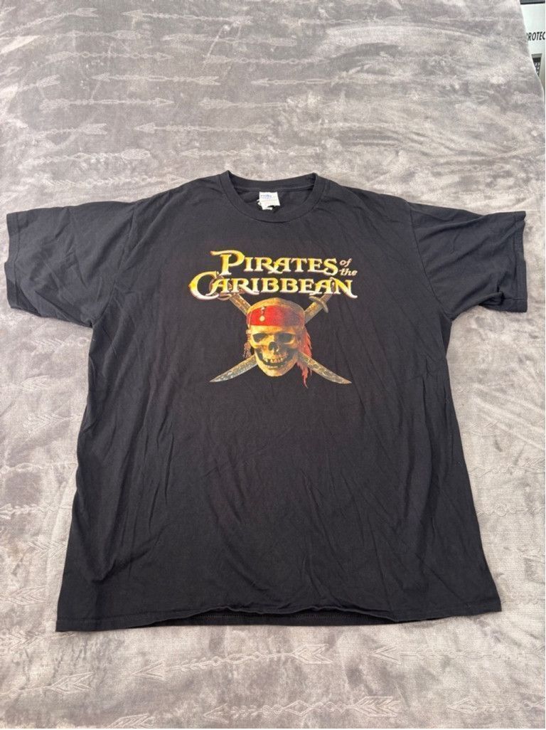Disney Men's Port & Company Disney Pirates of Caribbean T-Shirt XL Size US XL / EU 56 / 4 - 2 Thumbnail
