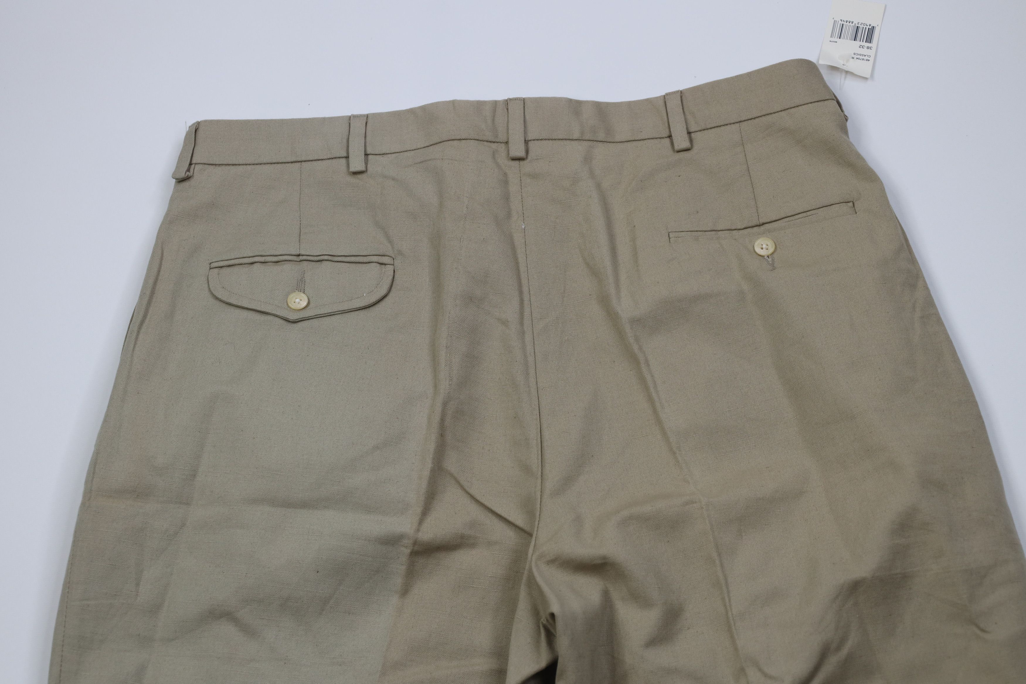 Polo Ralph Lauren Deadstock Vintage 90s Ralph Lauren Wide Leg Chino Pants USA Size US 38 / EU 54 - 11 Thumbnail