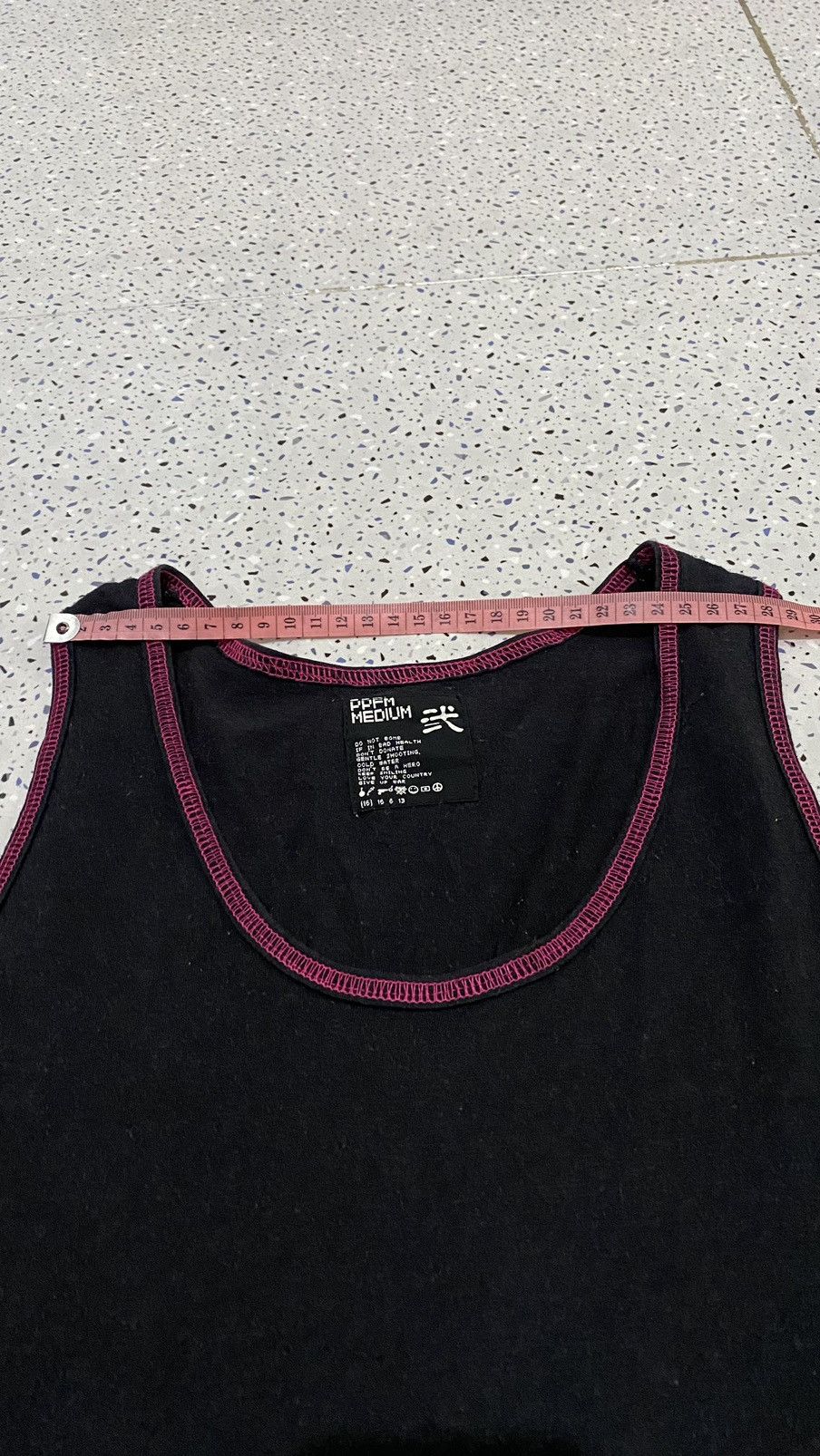 Japanese Brand PPFM Black Pink Tanktop Size M / US 6-8 / IT 42-44 - 10 Thumbnail