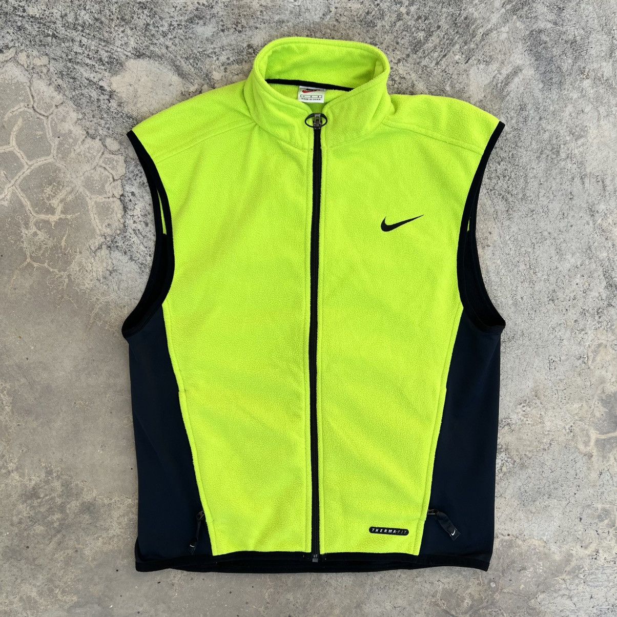 Nike × Nike ACG Vintage 90’s Nike Therma-Fit fleece vest jacket Size US L / EU 52-54 / 3 - 1 Thumbnail