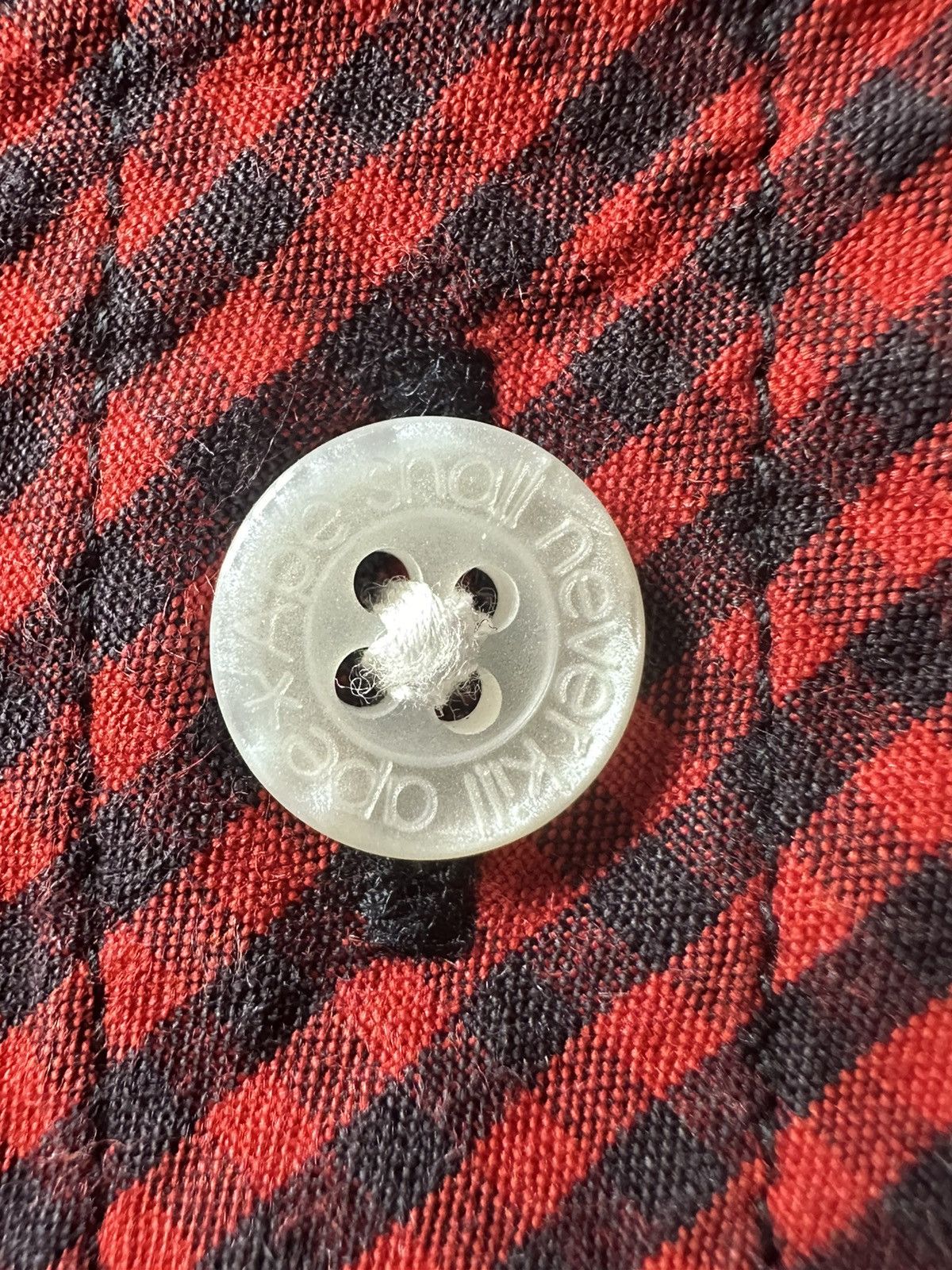 Bape Plaid Button Up Shirt Size S / US 4 / IT 40 - 9 Thumbnail