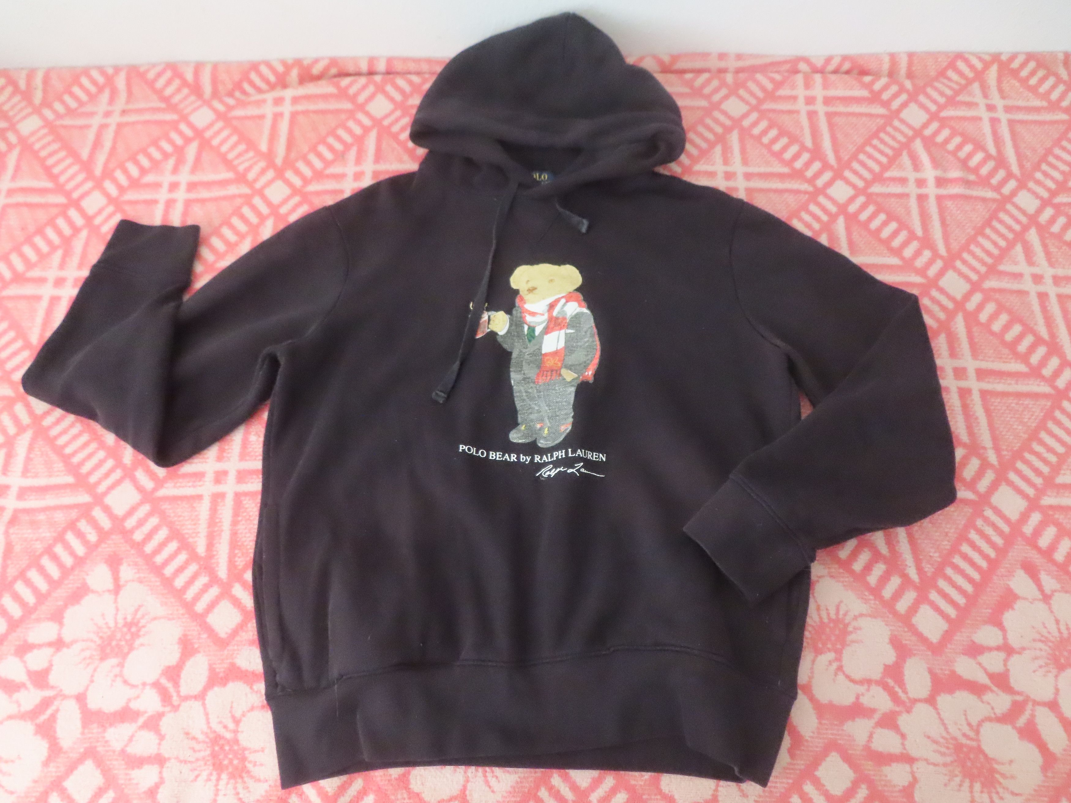 Polo Ralph Lauren × Vintage rare polo ralph lauren bear hoodie Size US S / EU 44-46 / 1 - 1 Thumbnail