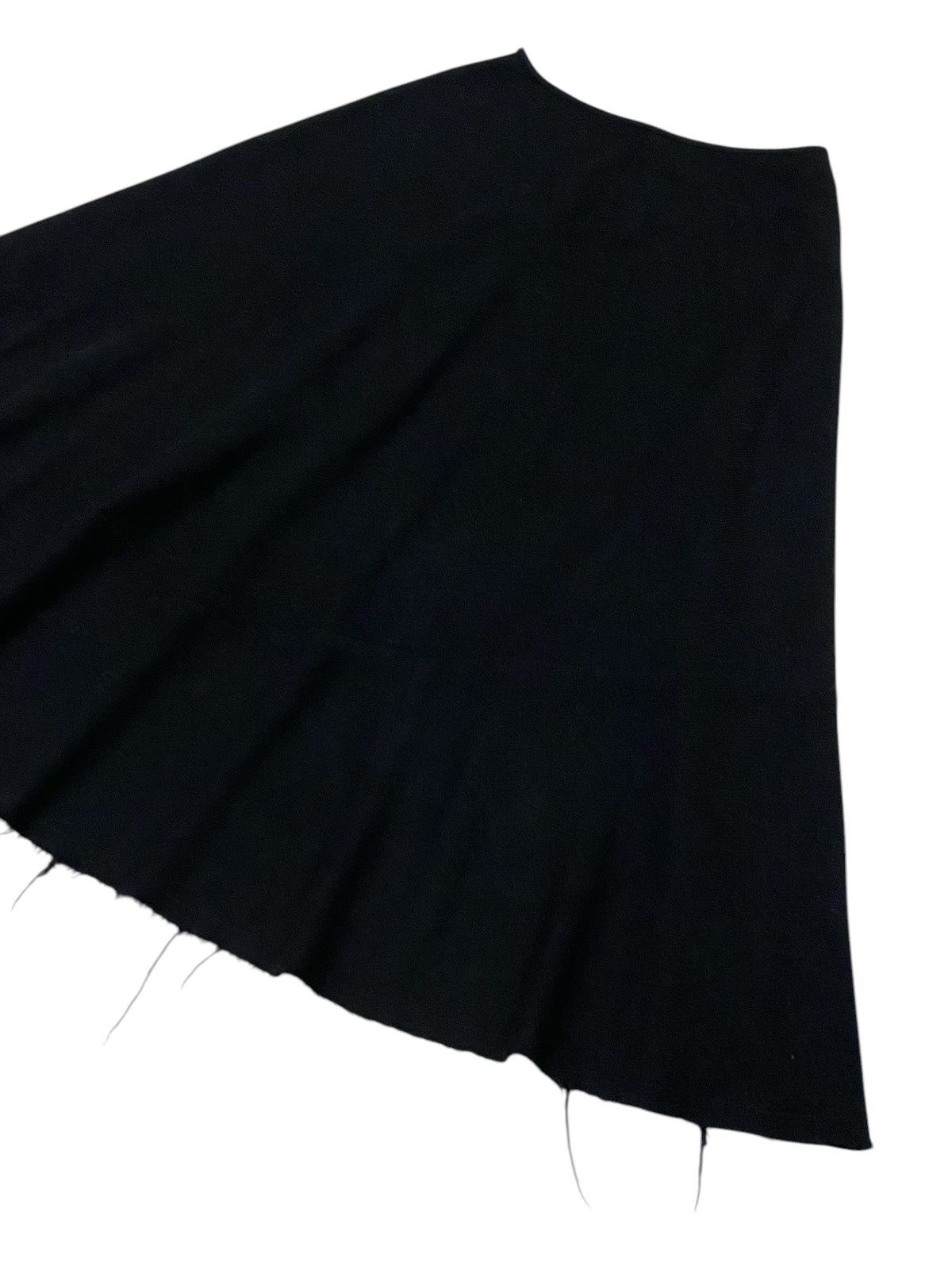 Comme des Garcons Tricot Comme Des Garçons AD2002 Wool Hem Faux Fur Skirt Size 26" / US 2 / IT 38 - 18 Thumbnail