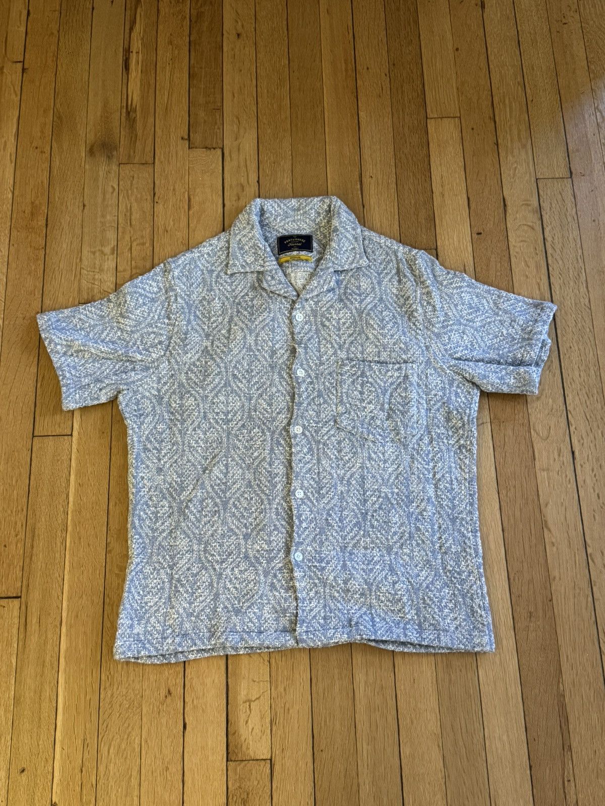 Portuguese Flannel Camp Collar Button Up Size US M / EU 48-50 / 2 - 1 Thumbnail