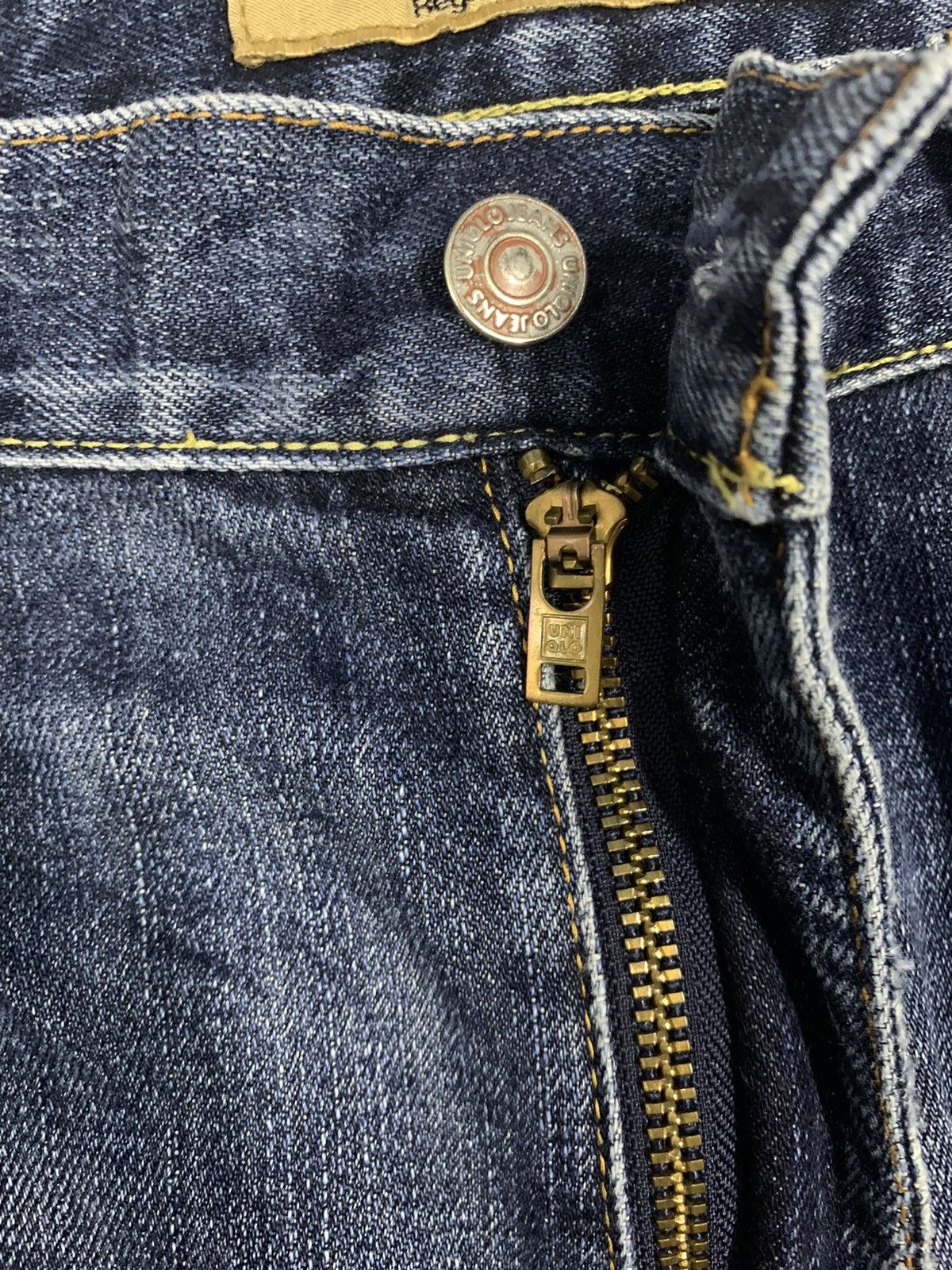 Undercover × Uniqlo Vintage Uniqlo S002 Faded Loose Straight Distressed Jeans Size US 34 / EU 50 - 4 Thumbnail