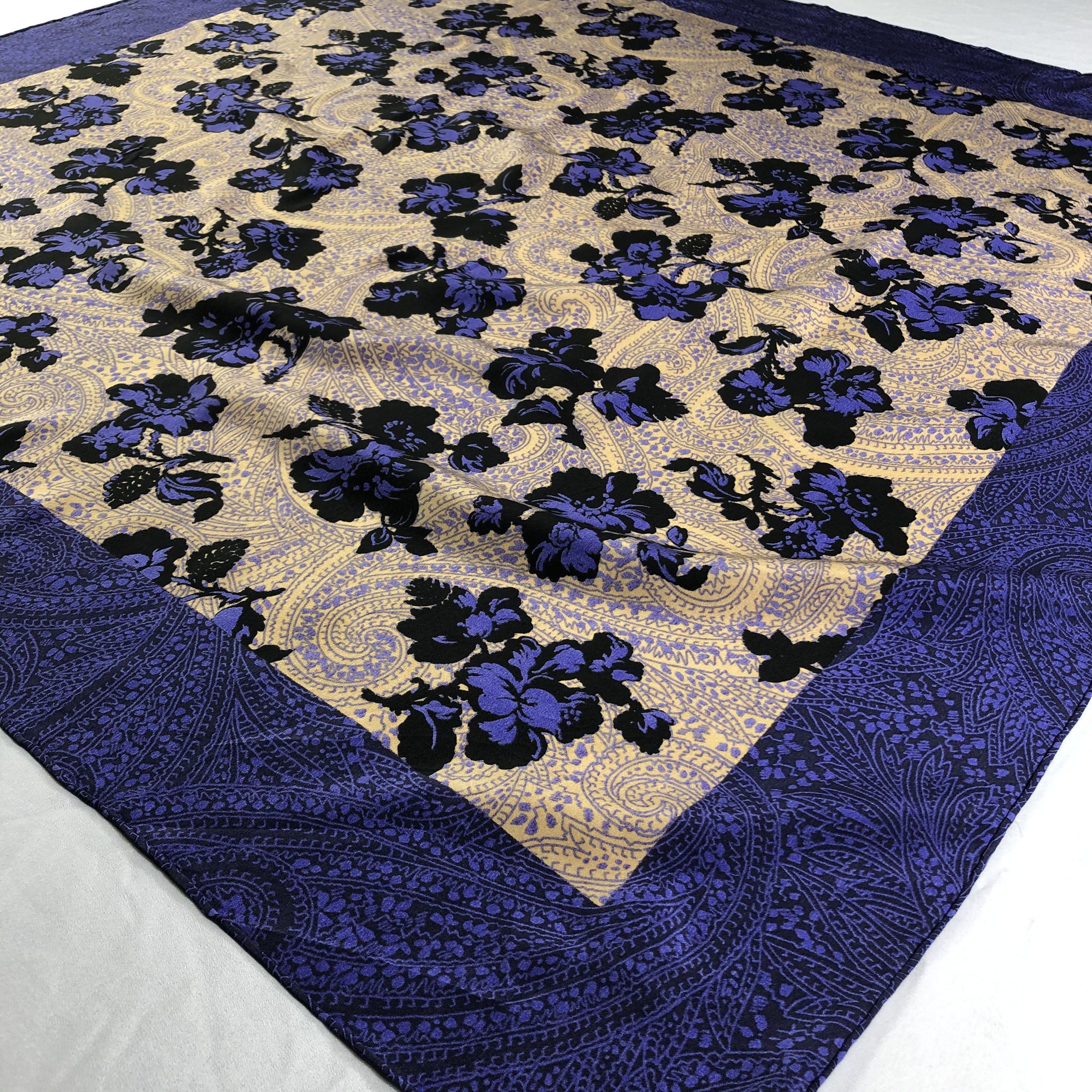 Vintage Vintage Silk Scarf Size ONE SIZE - 4 Thumbnail