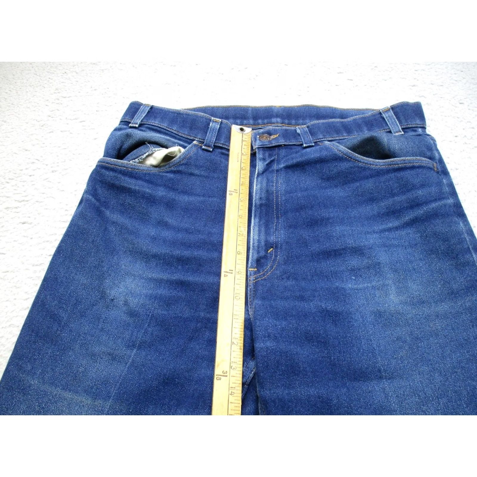 Levi's VINTAGE Levi's Mens Jeans Blue Med Wash Straight Regular Denim 36x30 Size US 36 / EU 52 - 5 Thumbnail