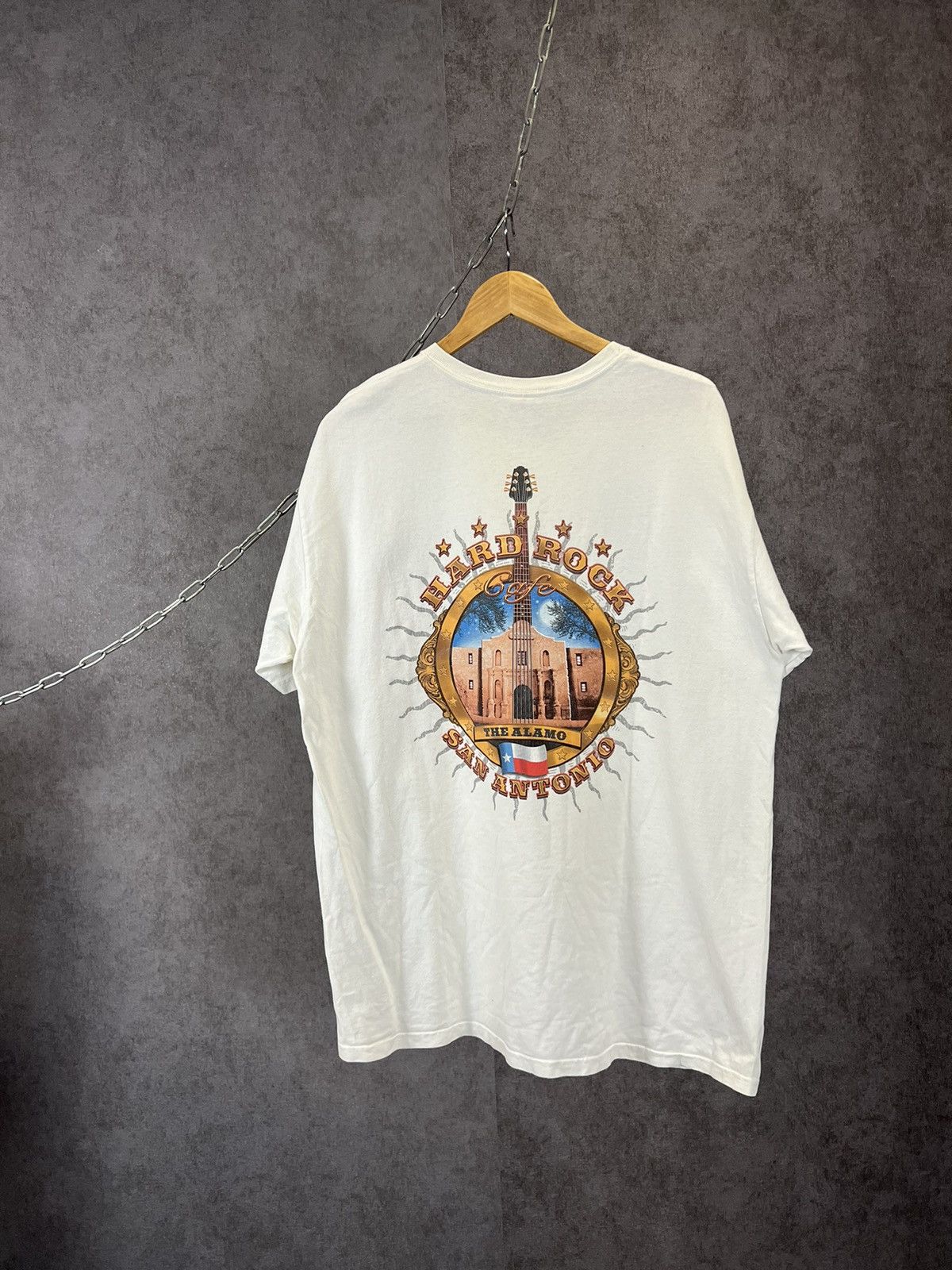 Hard Rock Cafe × Vintage Hard Rock Cafe San Antonio vintage tee Size US L / EU 52-54 / 3 - 1 Thumbnail