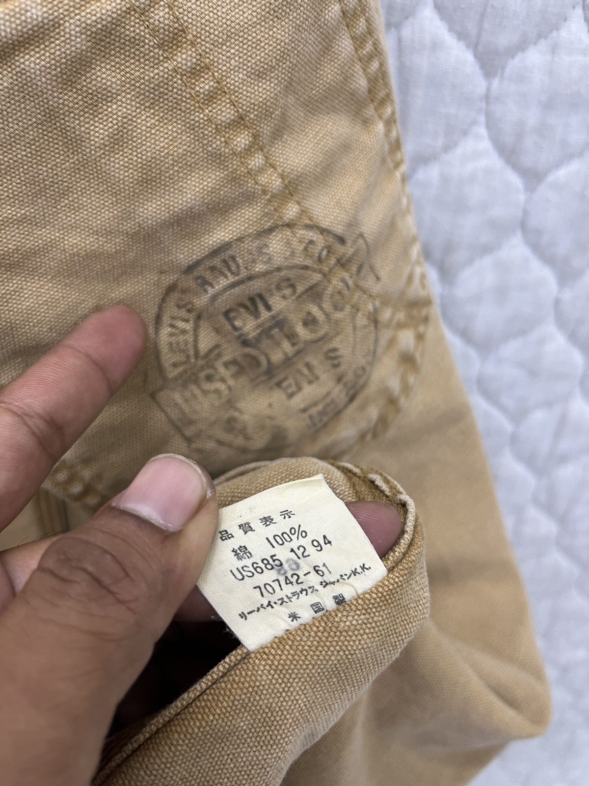 Levi's 🔥🔥🔥STEALS VTG LEVIS CHORE JACKET Size US M / EU 48-50 / 2 - 10 Thumbnail