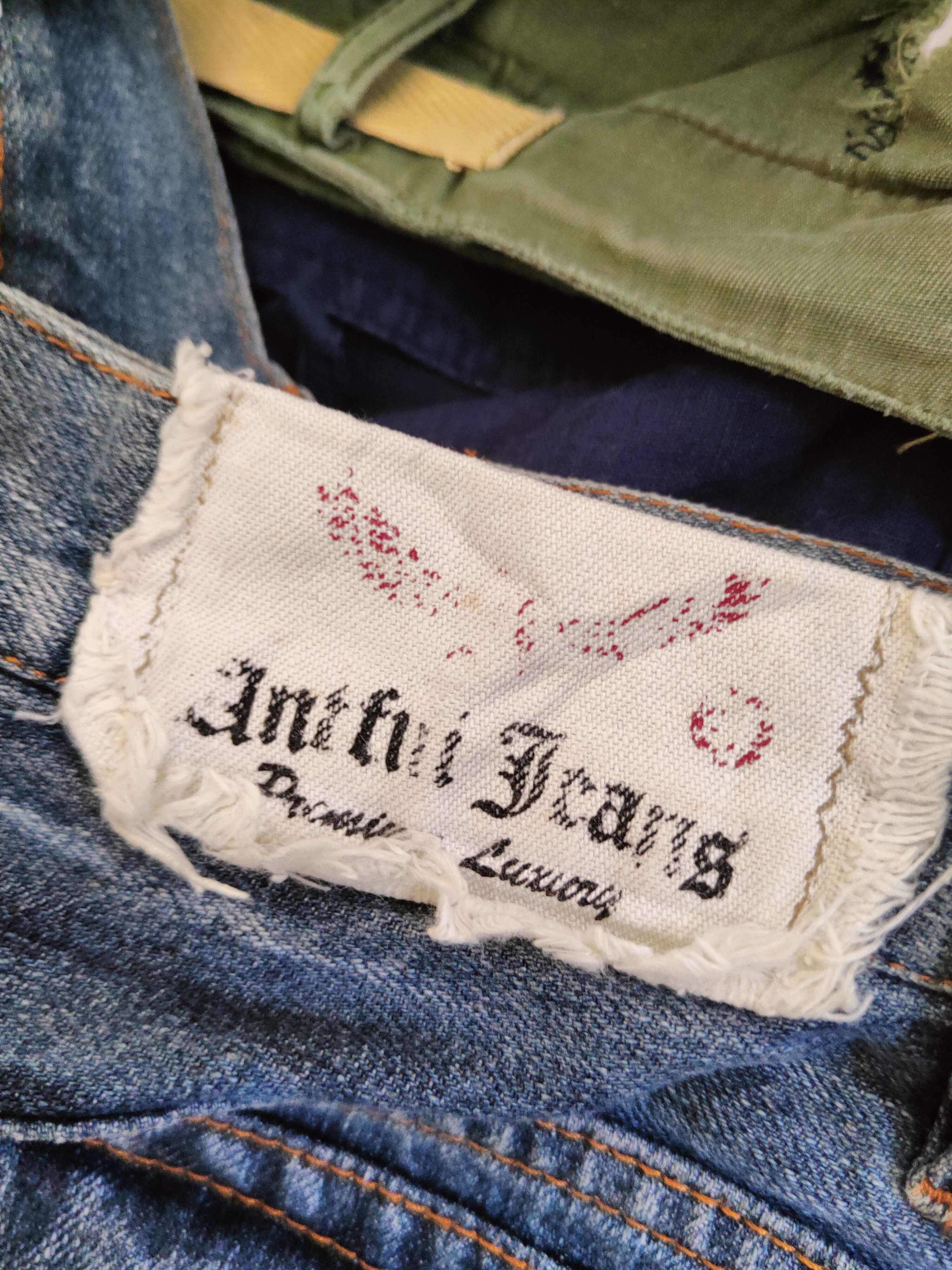 Japanese Brand DL AJ Light Blue Distressed Ripped Jeans #S2890 Size 32" / US 10 / IT 46 - 13 Thumbnail