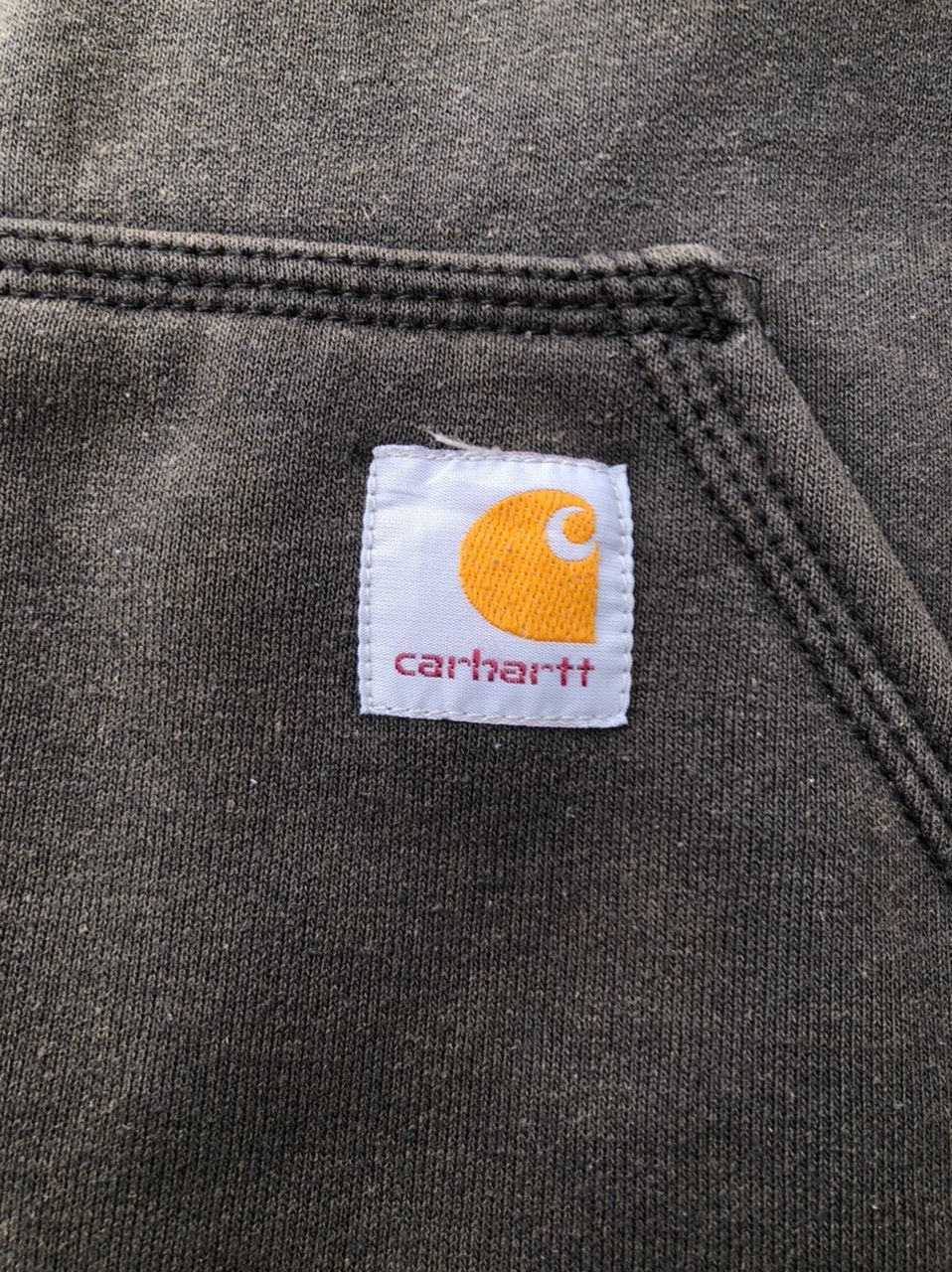Carhartt × Vintage Vintage Carhartt RD Faded Zipper Hoodie Size US XL / EU 56 / 4 - 6 Thumbnail