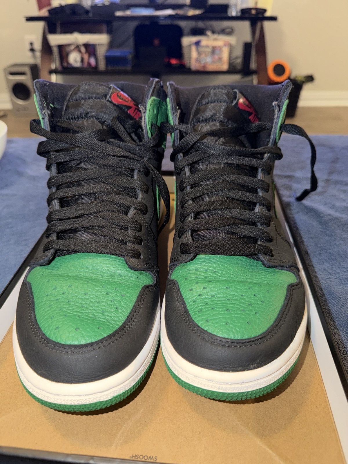 Nike Air jordan 1 Pine green Size US 9 / EU 42 - 4 Thumbnail
