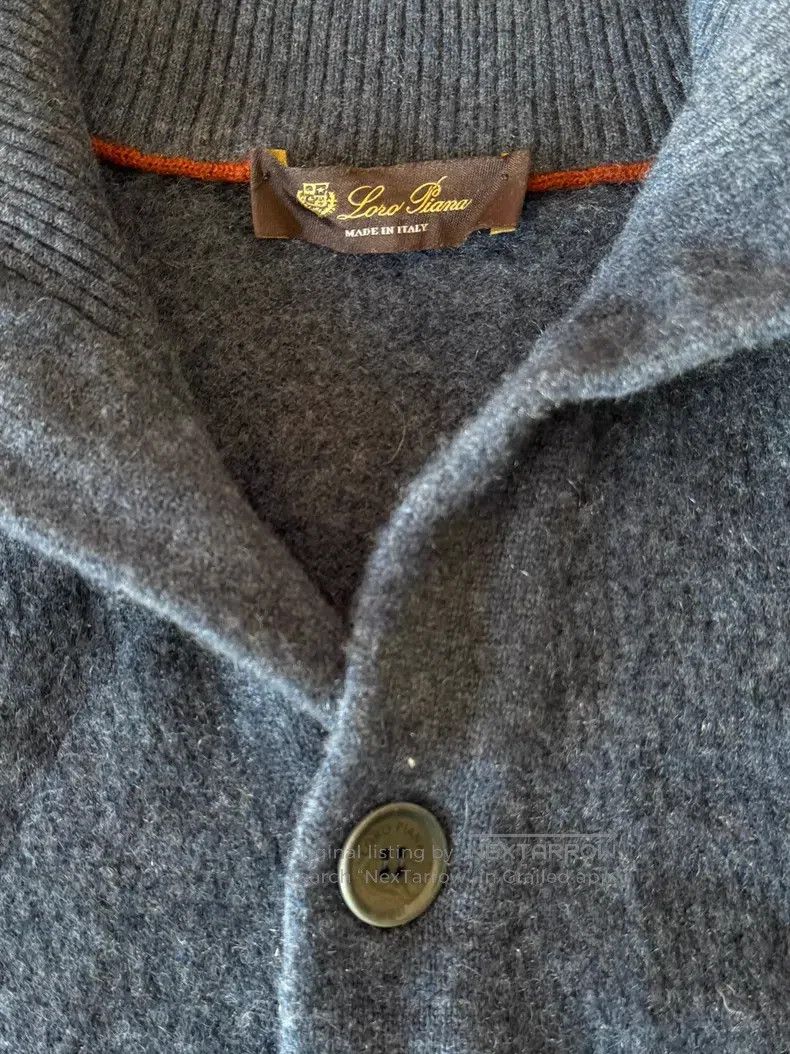 Loro Piana Loro Piana Pure Cashmere Sweater Cardigan Size US L / EU 52-54 / 3 - 4 Thumbnail