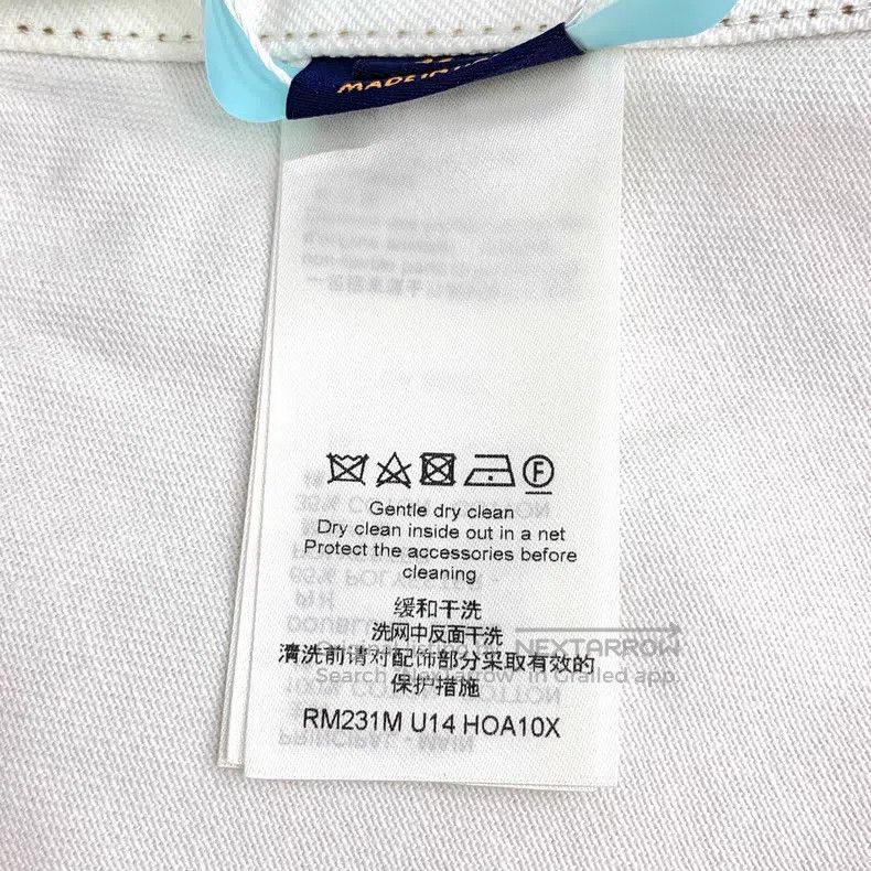 Louis Vuitton Louis Vuitton 23 blue and white logo presbyopic tie-dyed c Size US S / EU 44-46 / 1 - 8 Thumbnail