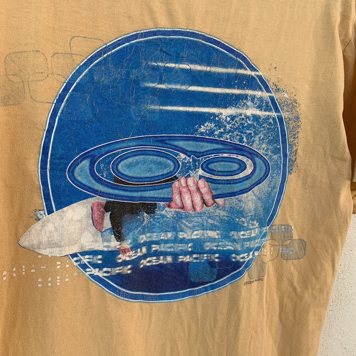 Ocean Pacific Vintage Y2K OP Ocean Pacific Surfboards Tee Size US S / EU 44-46 / 1 - 2 Thumbnail