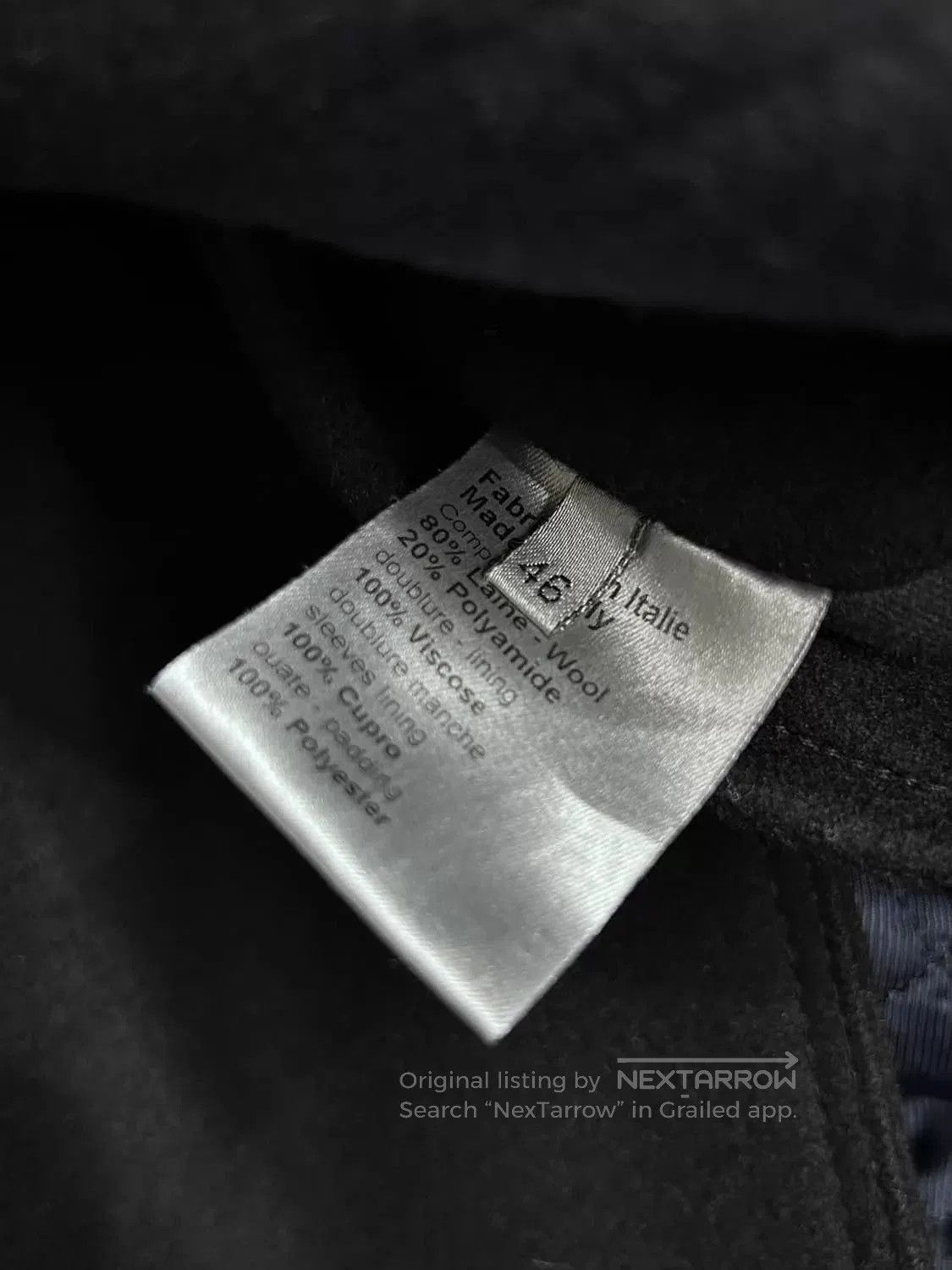 Dior Black High Collar Buttoned Bomber Jacket. Size US S / EU 44-46 / 1 - 8 Thumbnail