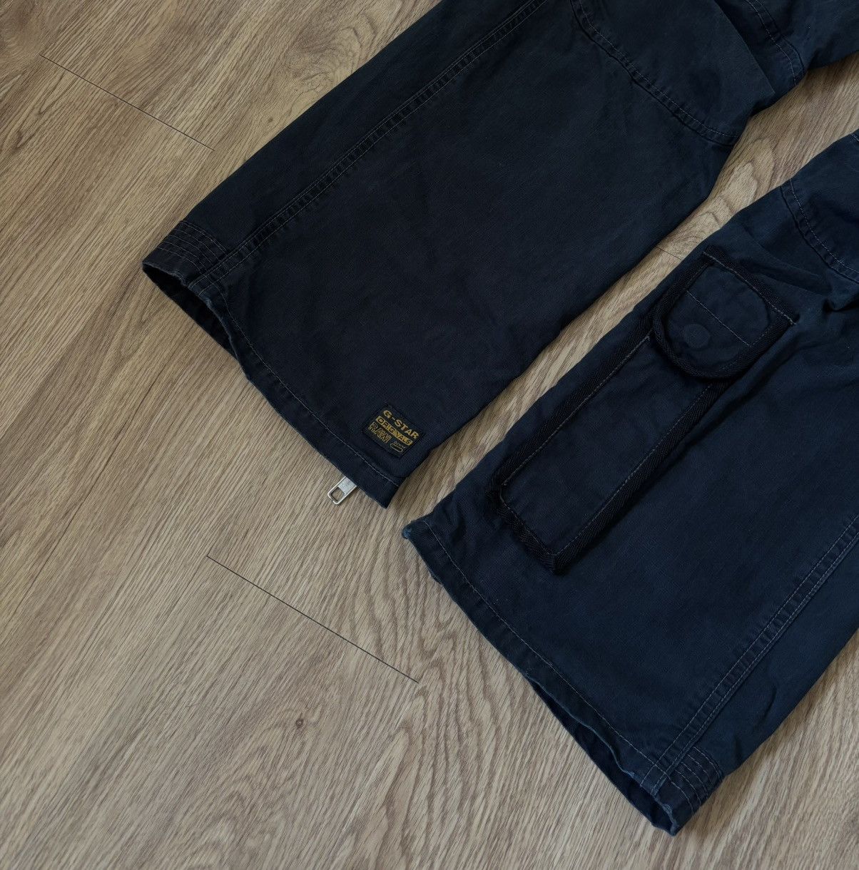G-Star Vintage G Star Cargo Army Pants Elwood Y2K Size US 31 - 4 Thumbnail