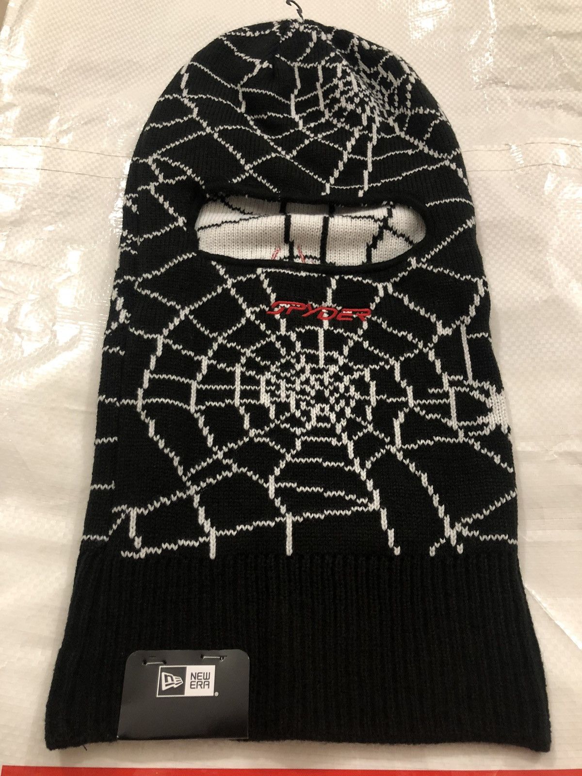 Supreme spyder balaclava new era spider ski hat face mask