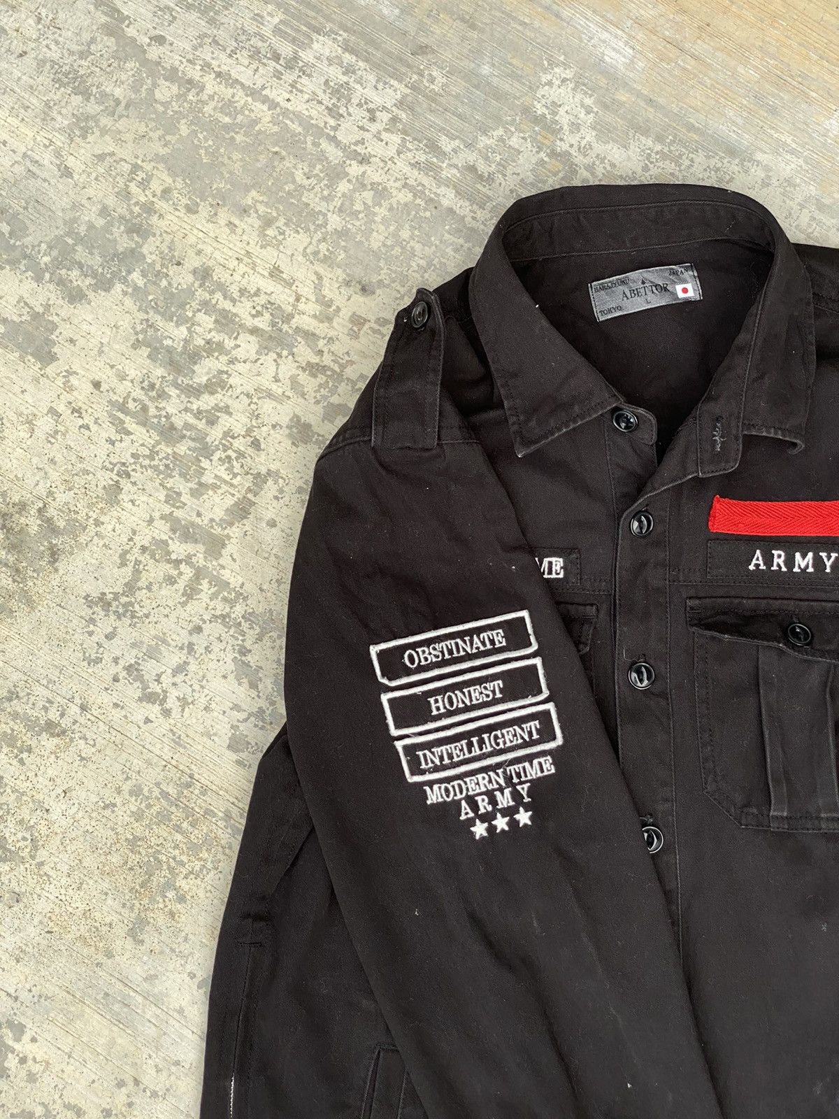 Japanese Brand Abettor harajyuku military punk style long sleeve shirts Size M / US 6-8 / IT 42-44 - 7 Thumbnail
